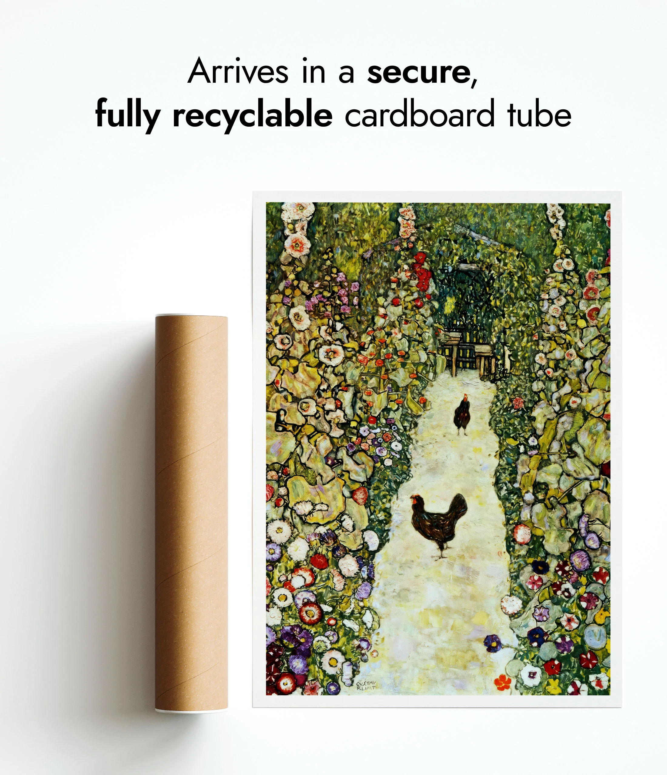 Garden Path with Chickens - Image 9