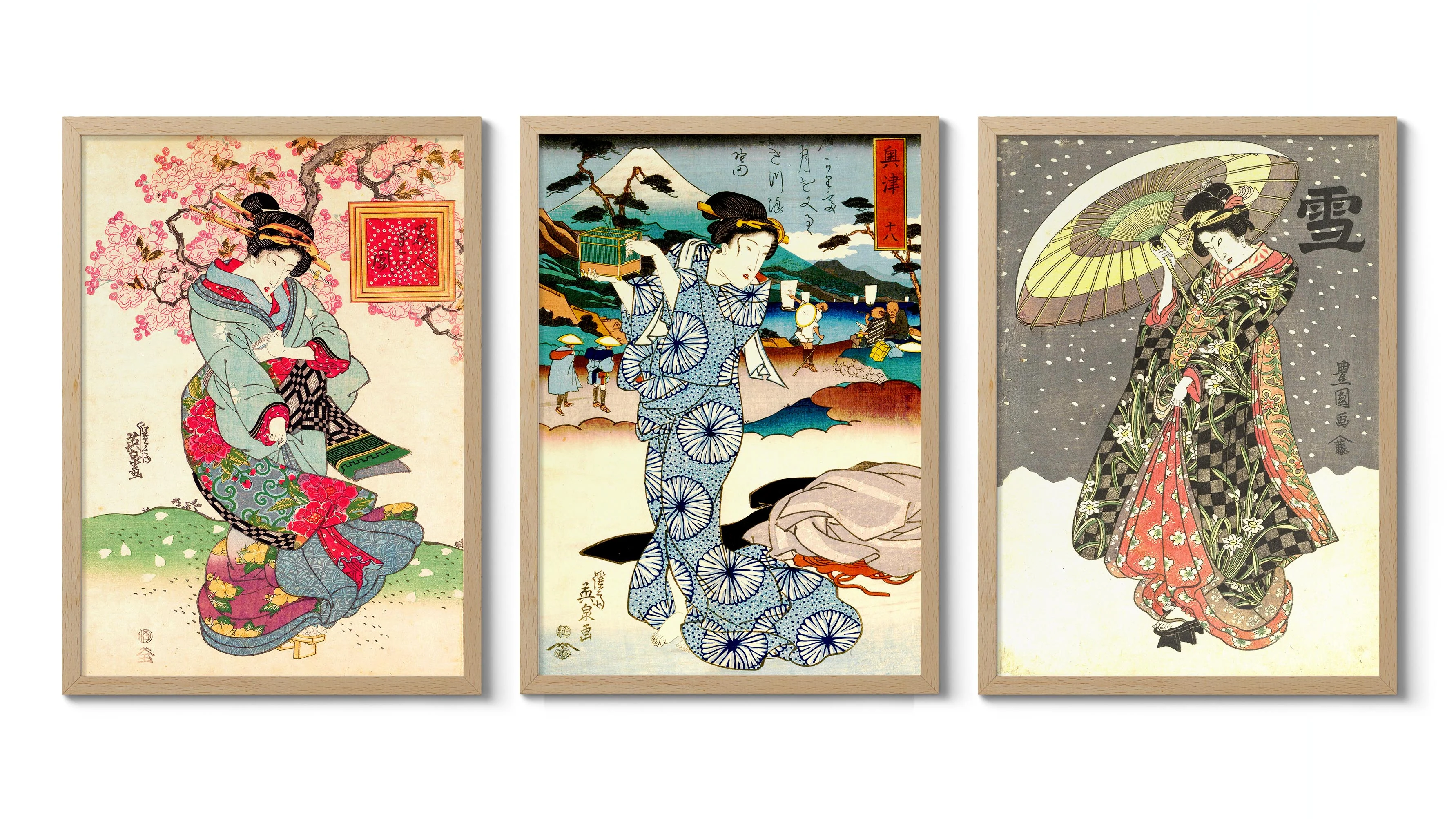 Geisha Exhibition - Set of 3 - Image 2