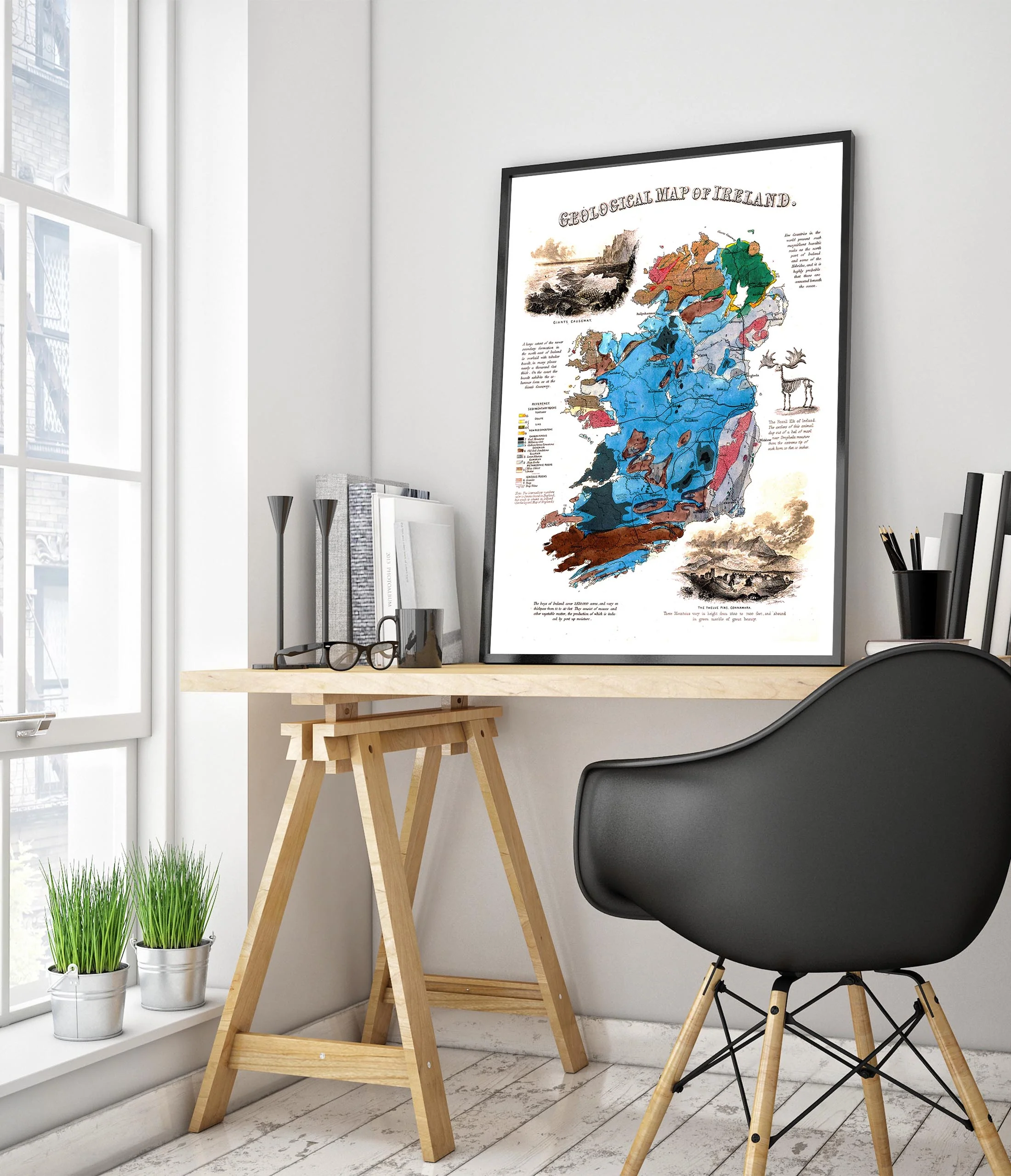 Geological Map of Ireland - Image 5