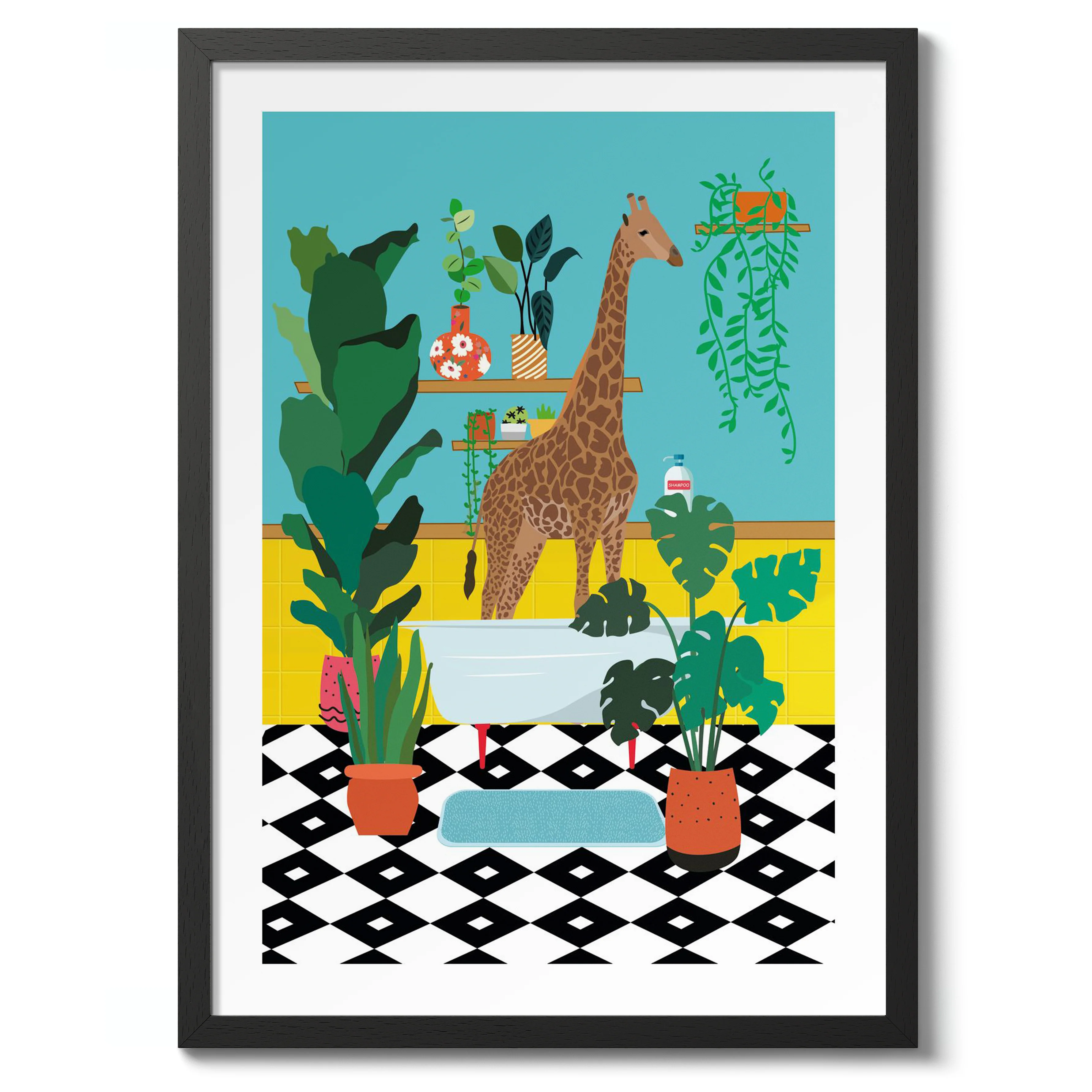 Giraffe Bathtime - Image 2