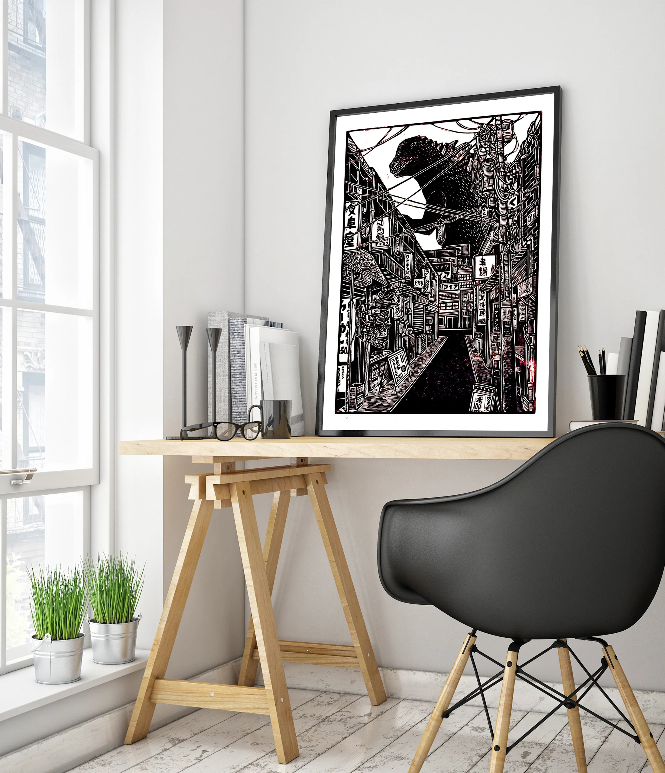 Godzilla Over the City - Image 5