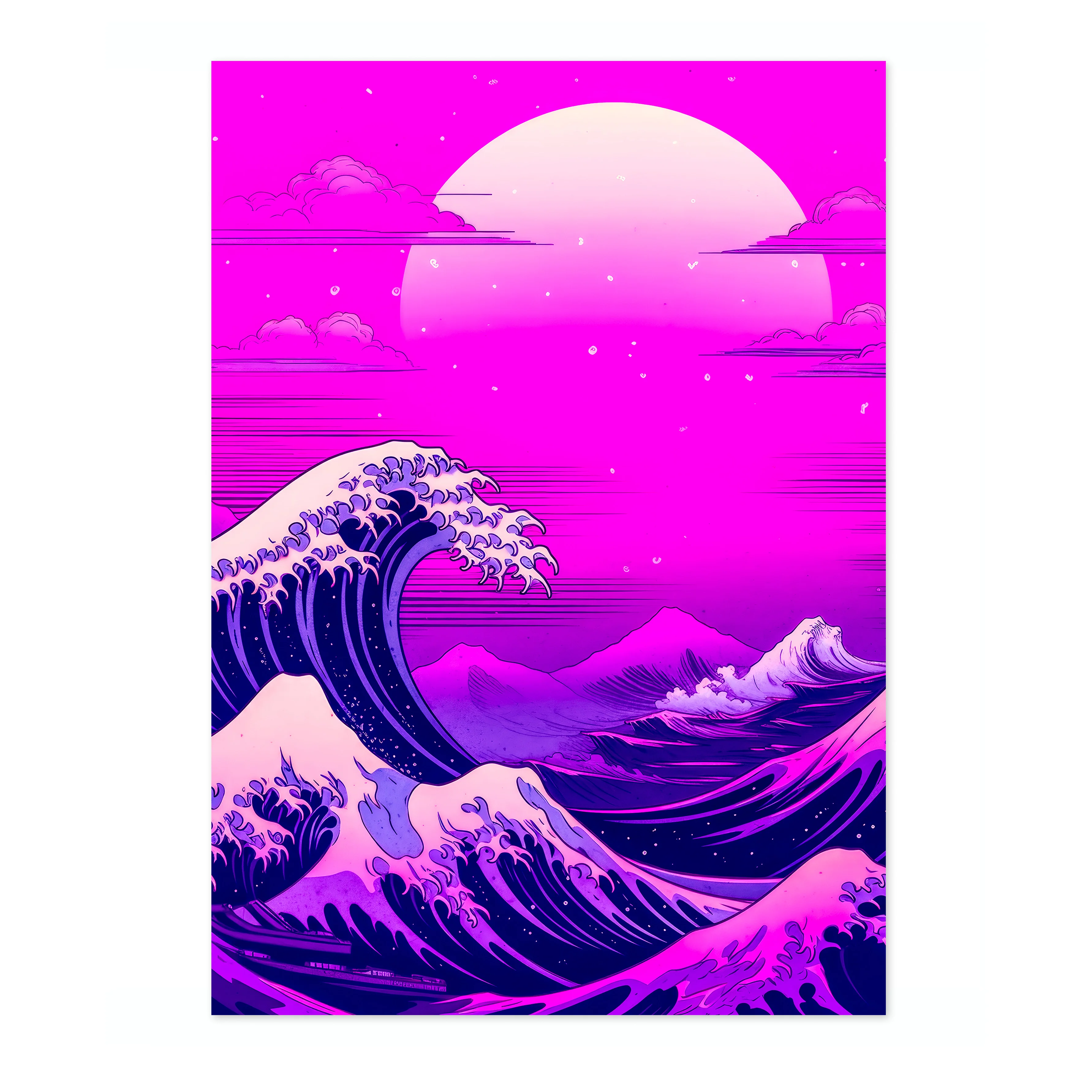 Great Wave at Dusk - Image 4