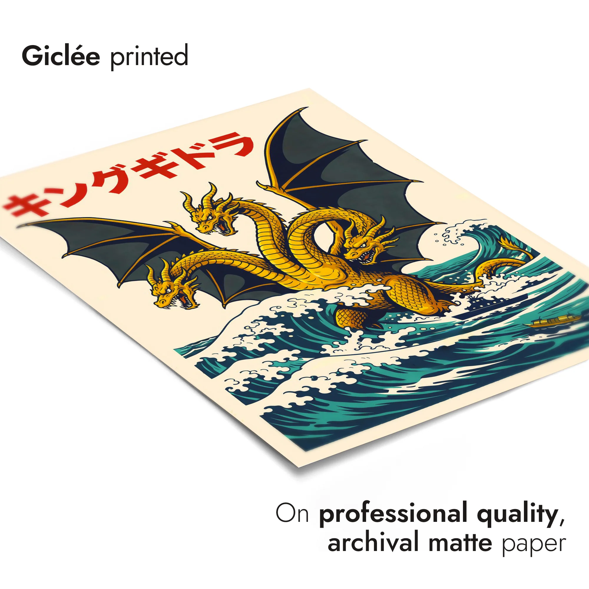 Great Wave of King Ghidorah - Image 6