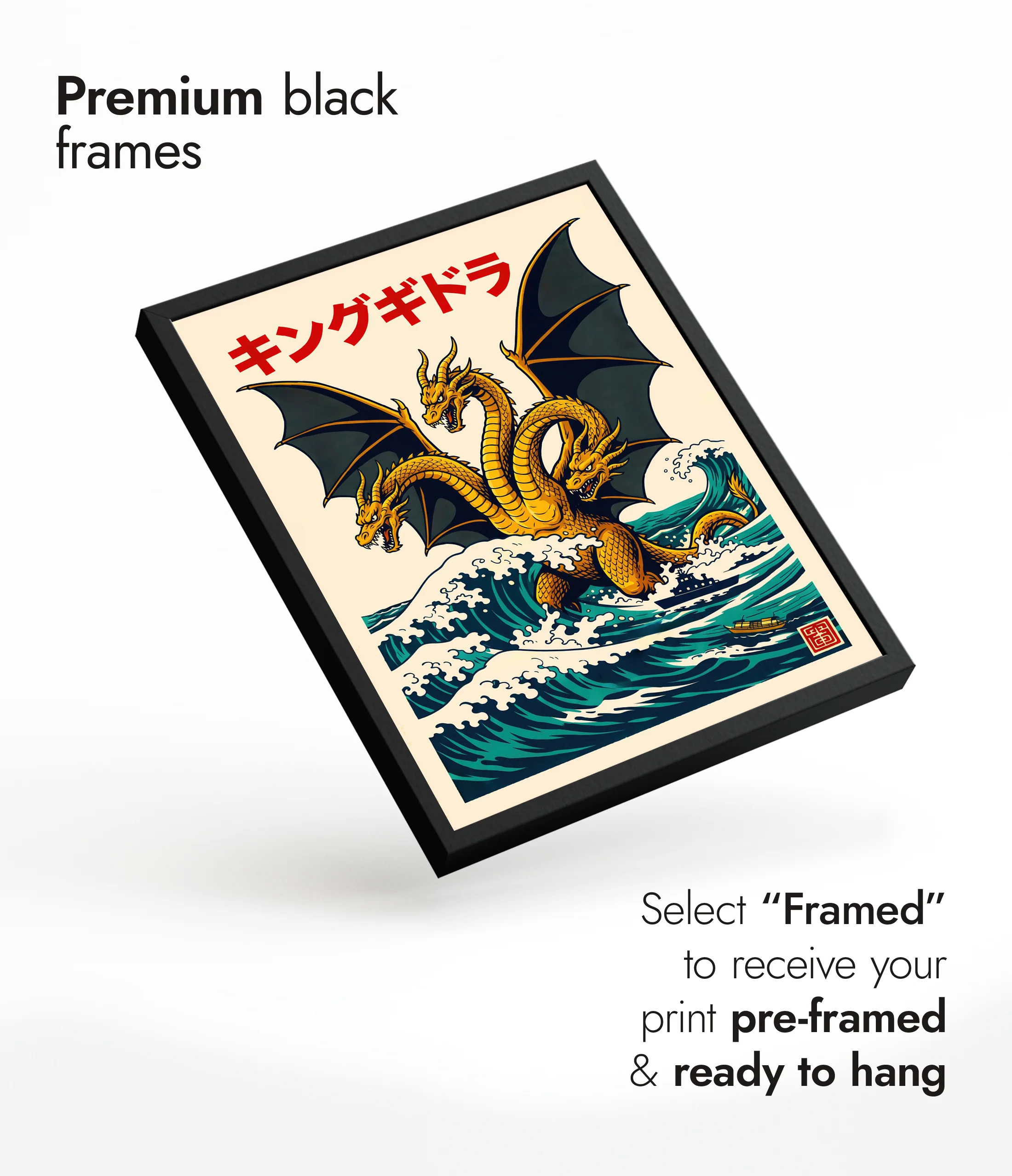 Great Wave of King Ghidorah - Image 7