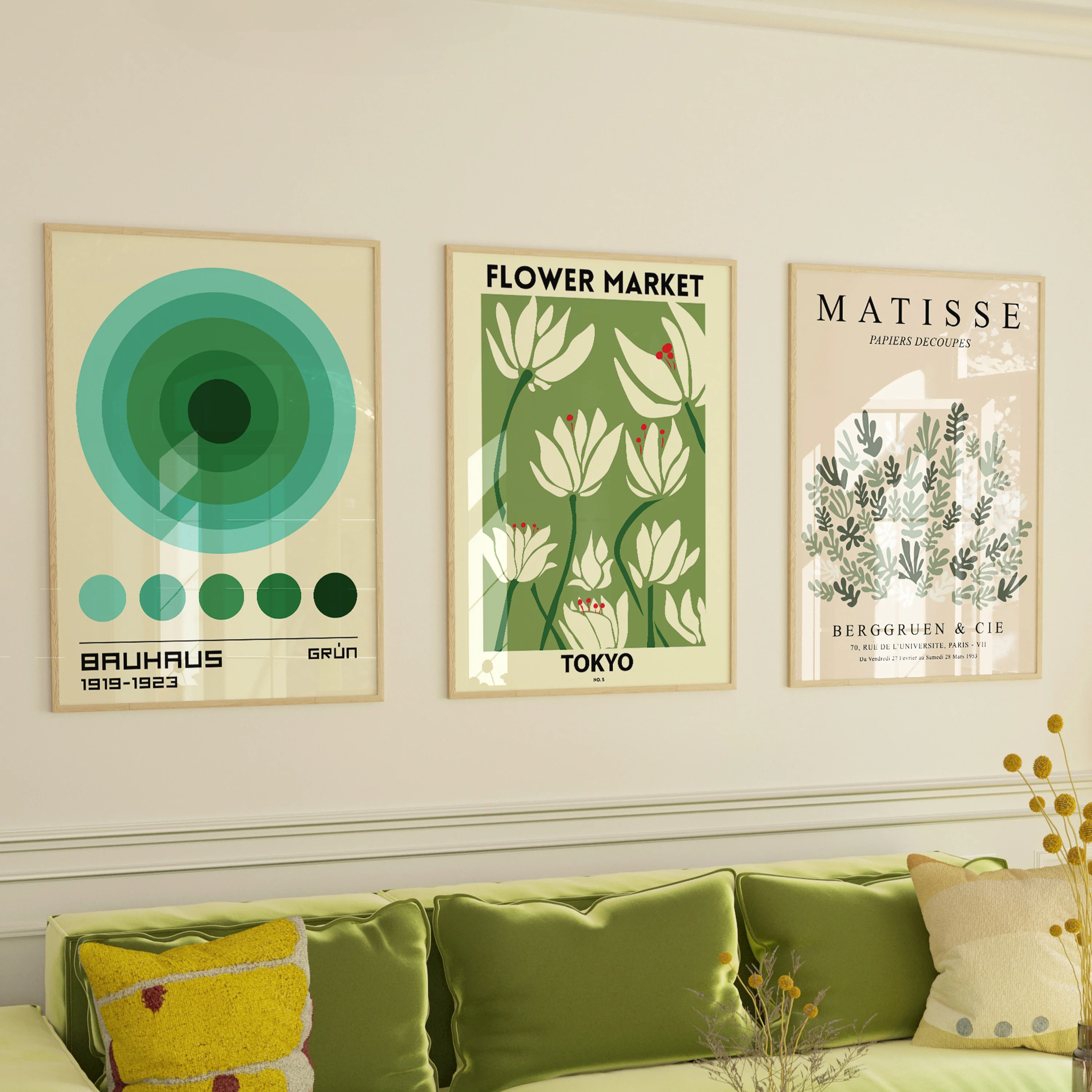 Green Triptych