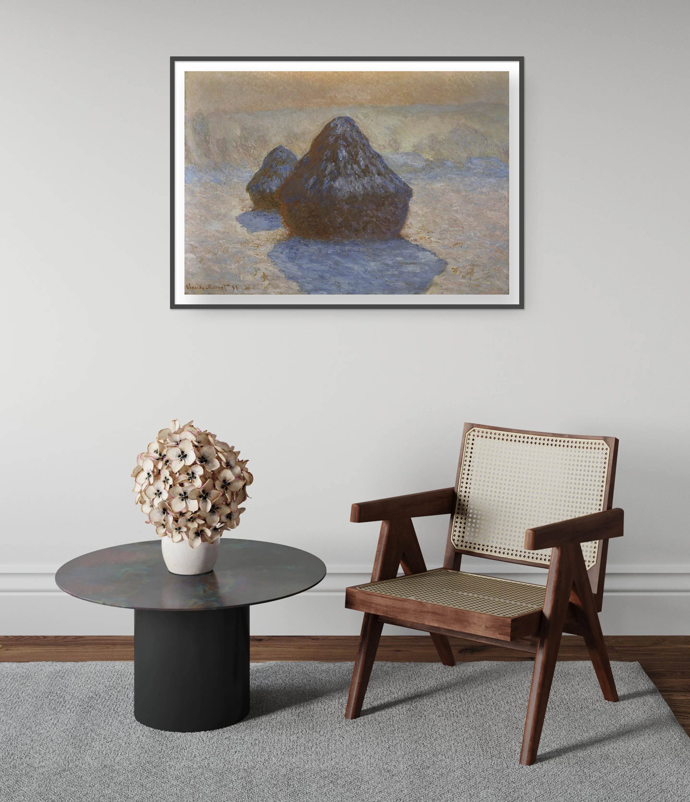 Haystacks, Snow Effect - Image 5