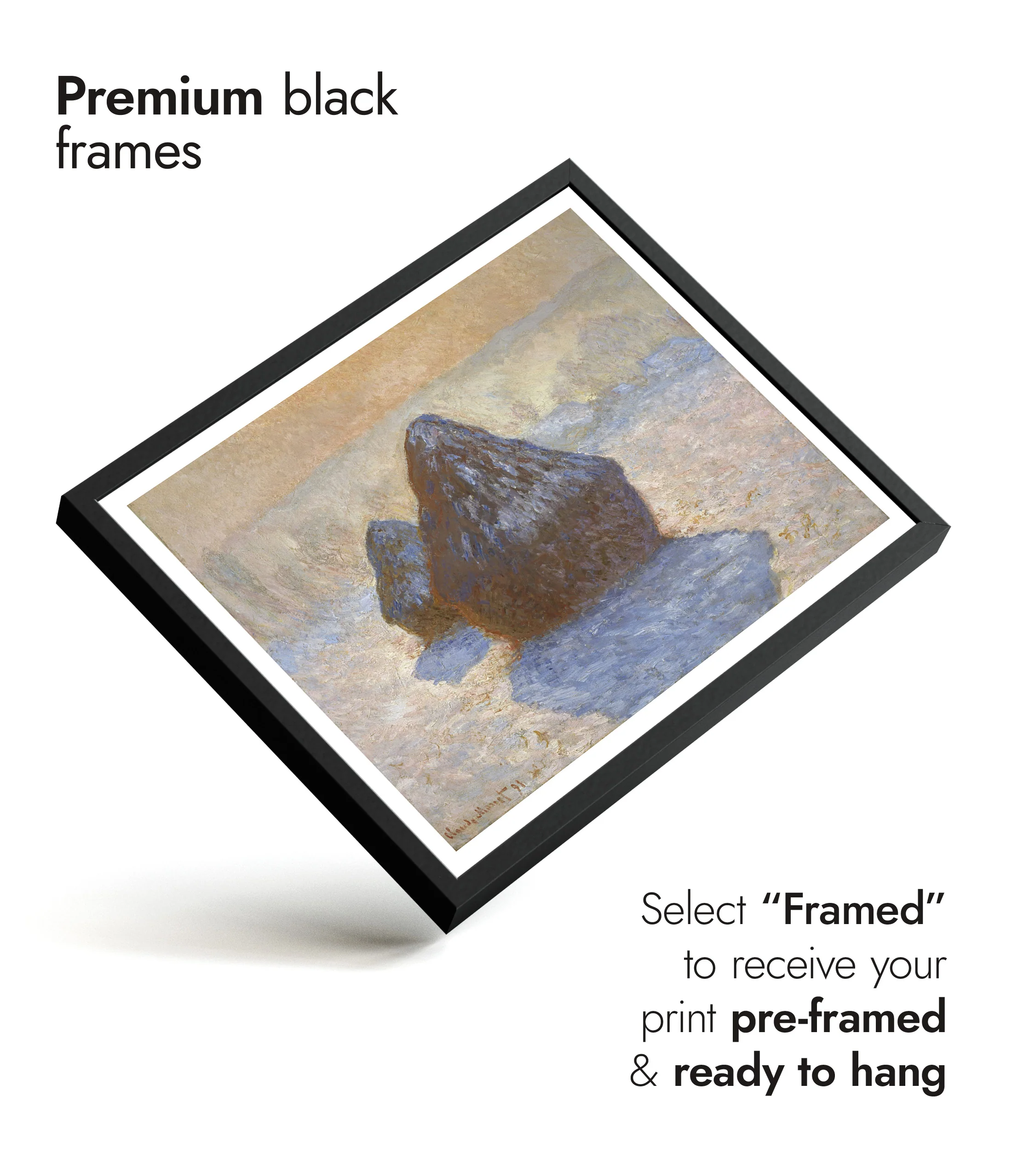 Haystacks, Snow Effect - Image 7