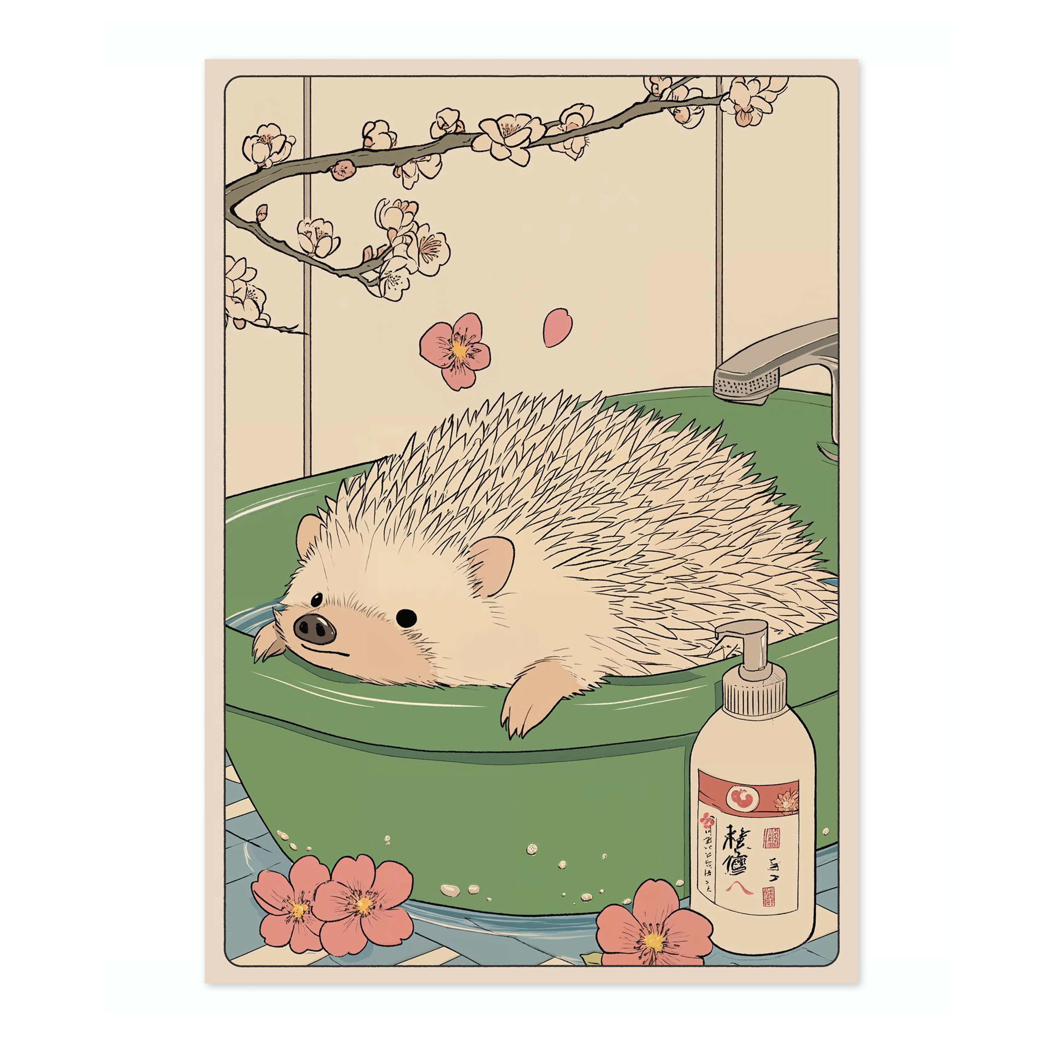 Hedgehog Bathtime - Image 4