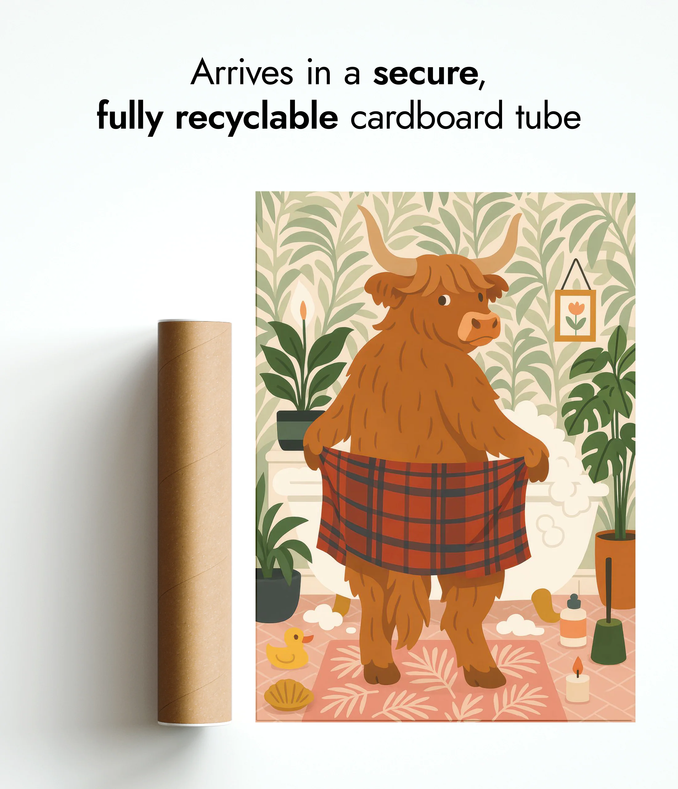 Highland Cow Bathtime - Image 9