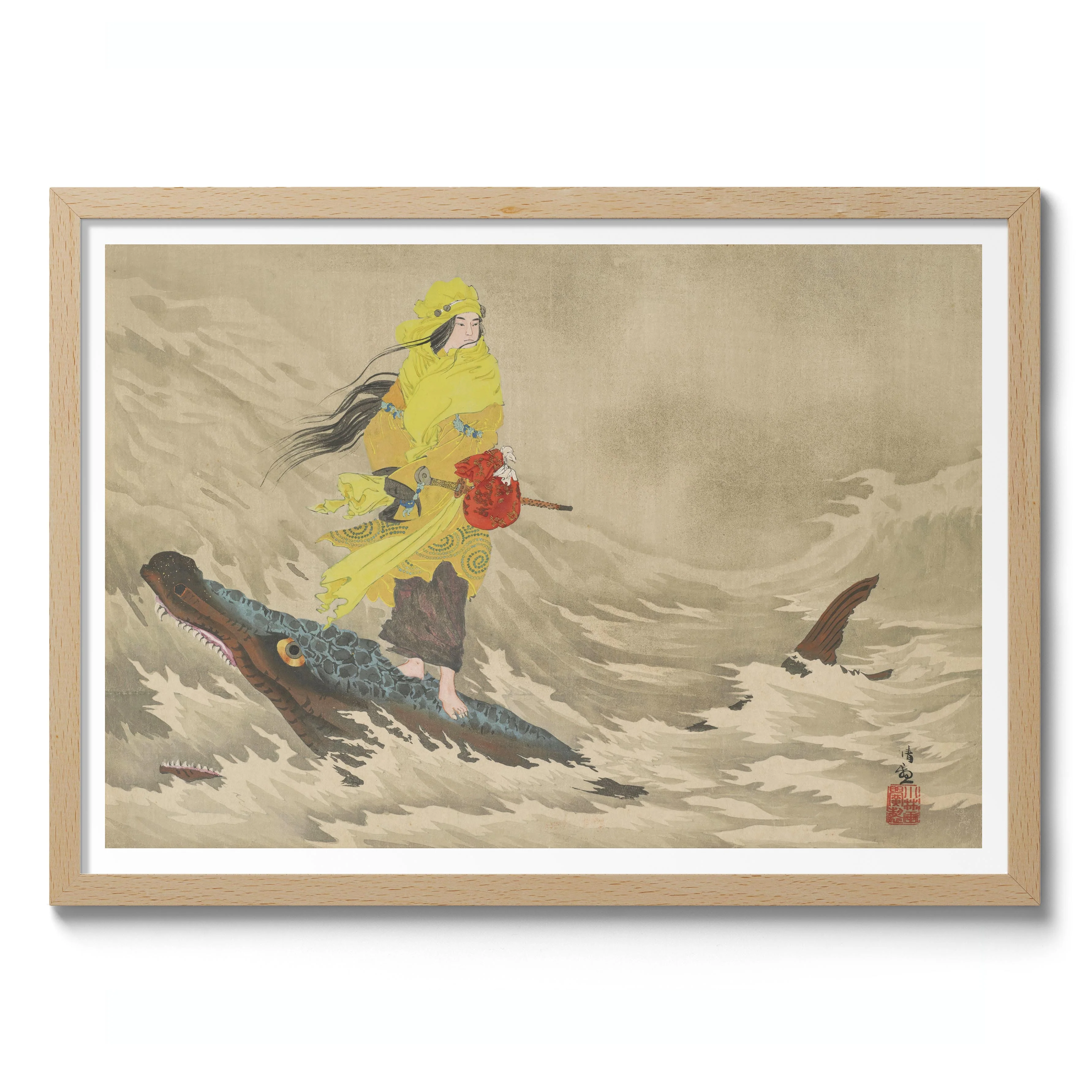 Hiko-Hohodemi Riding the Crocodile - Image 3