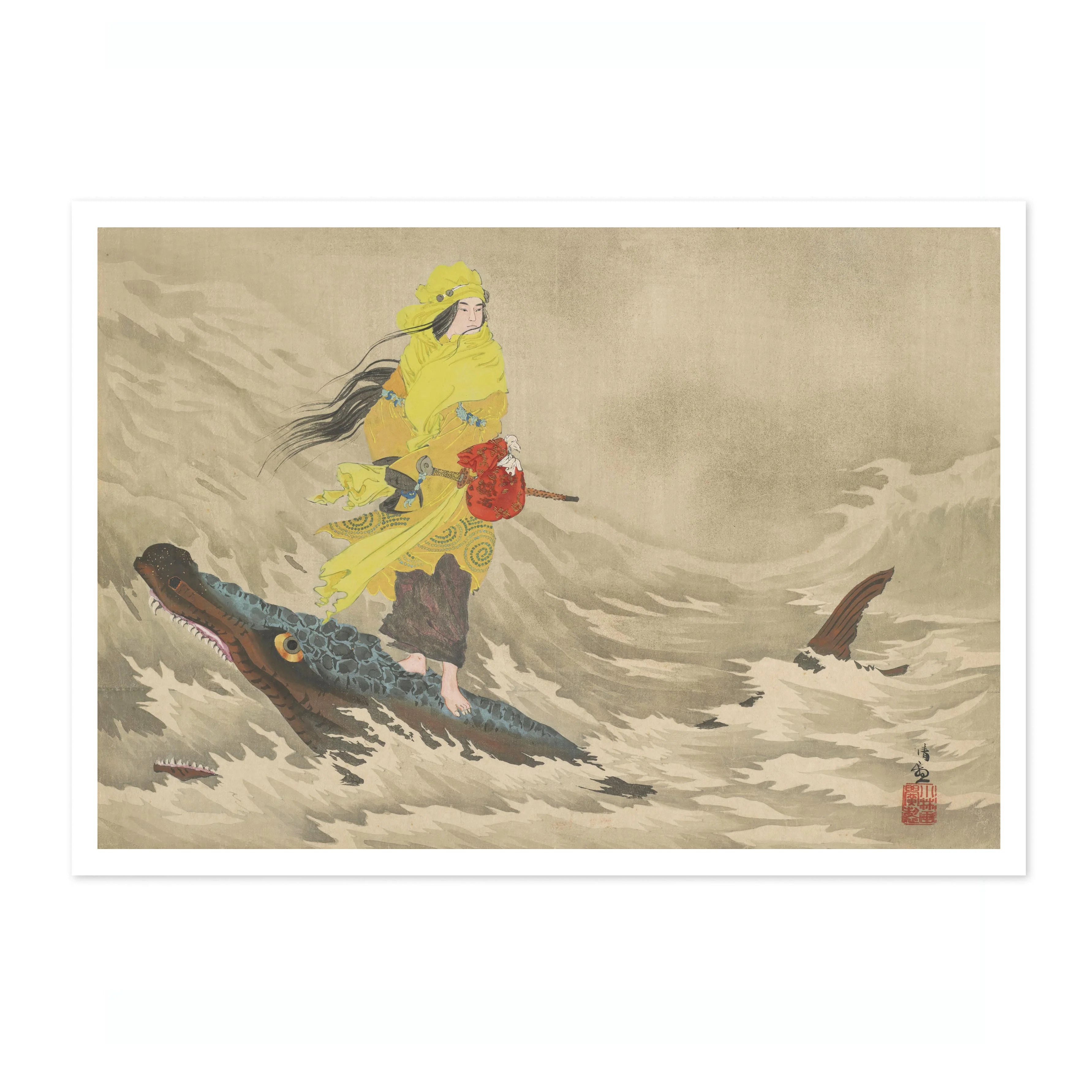 Hiko-Hohodemi Riding the Crocodile - Image 4