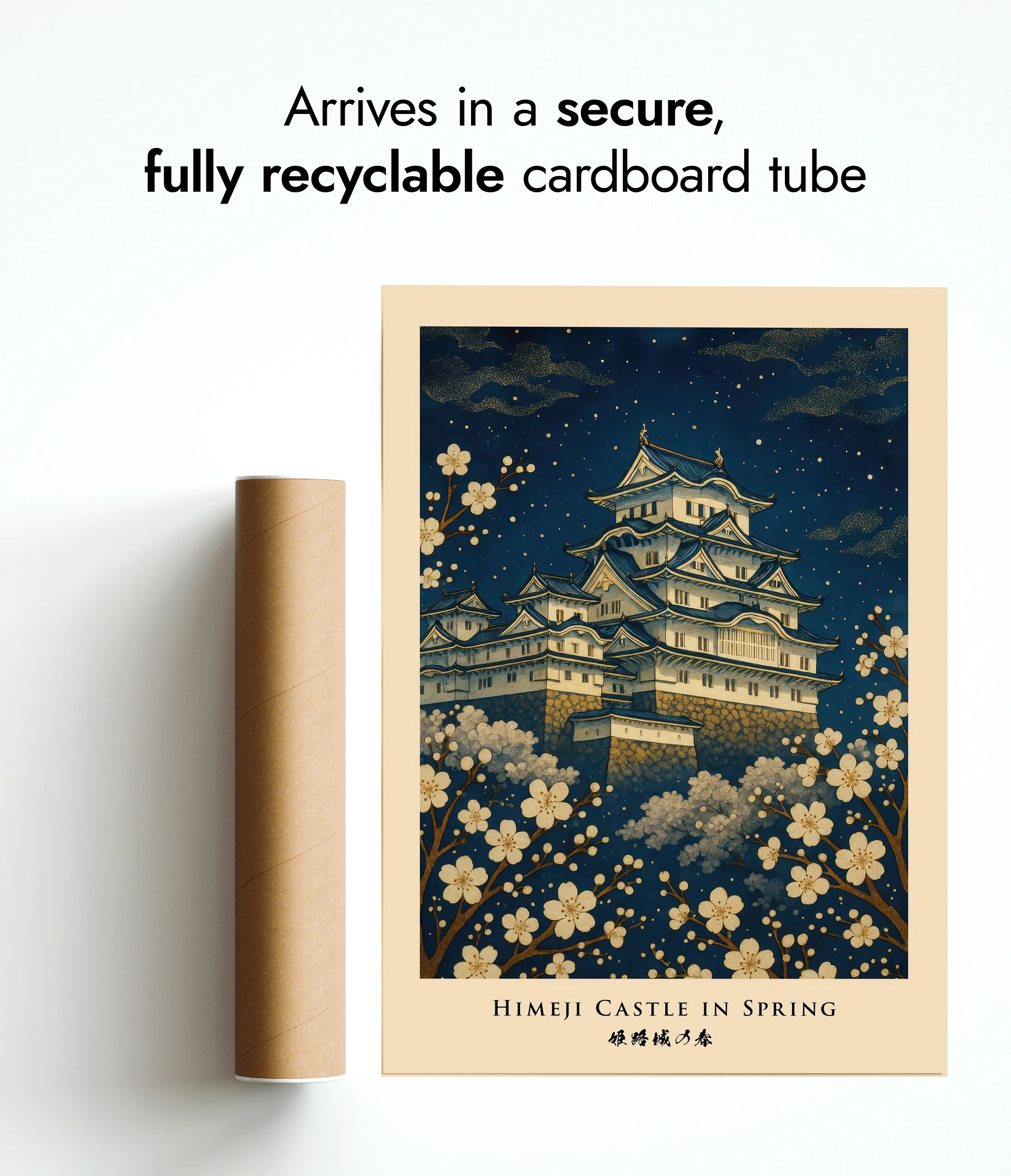 Himeji Castle in Spring - Image 9