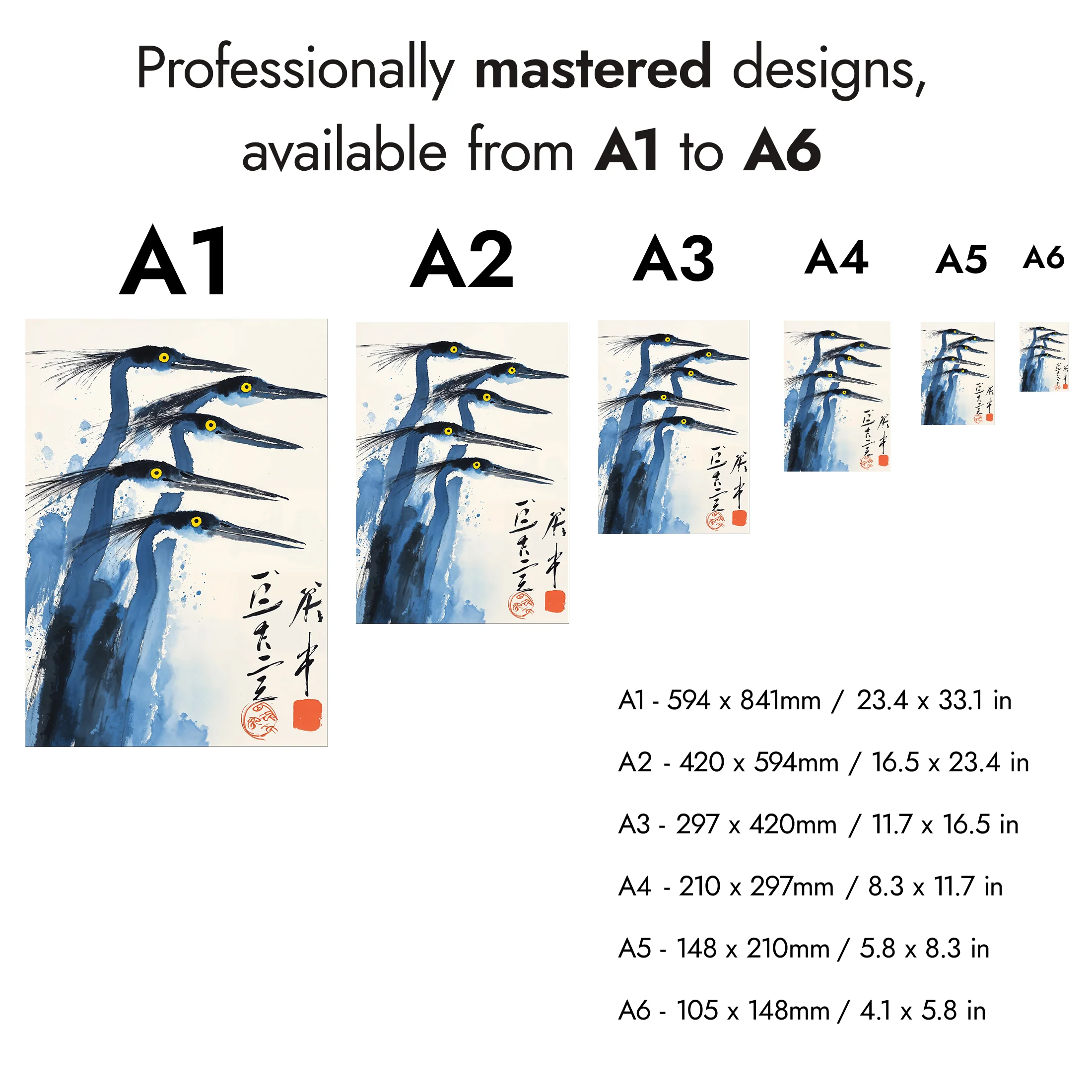 Hoji-Style Cranes Set - Image 7