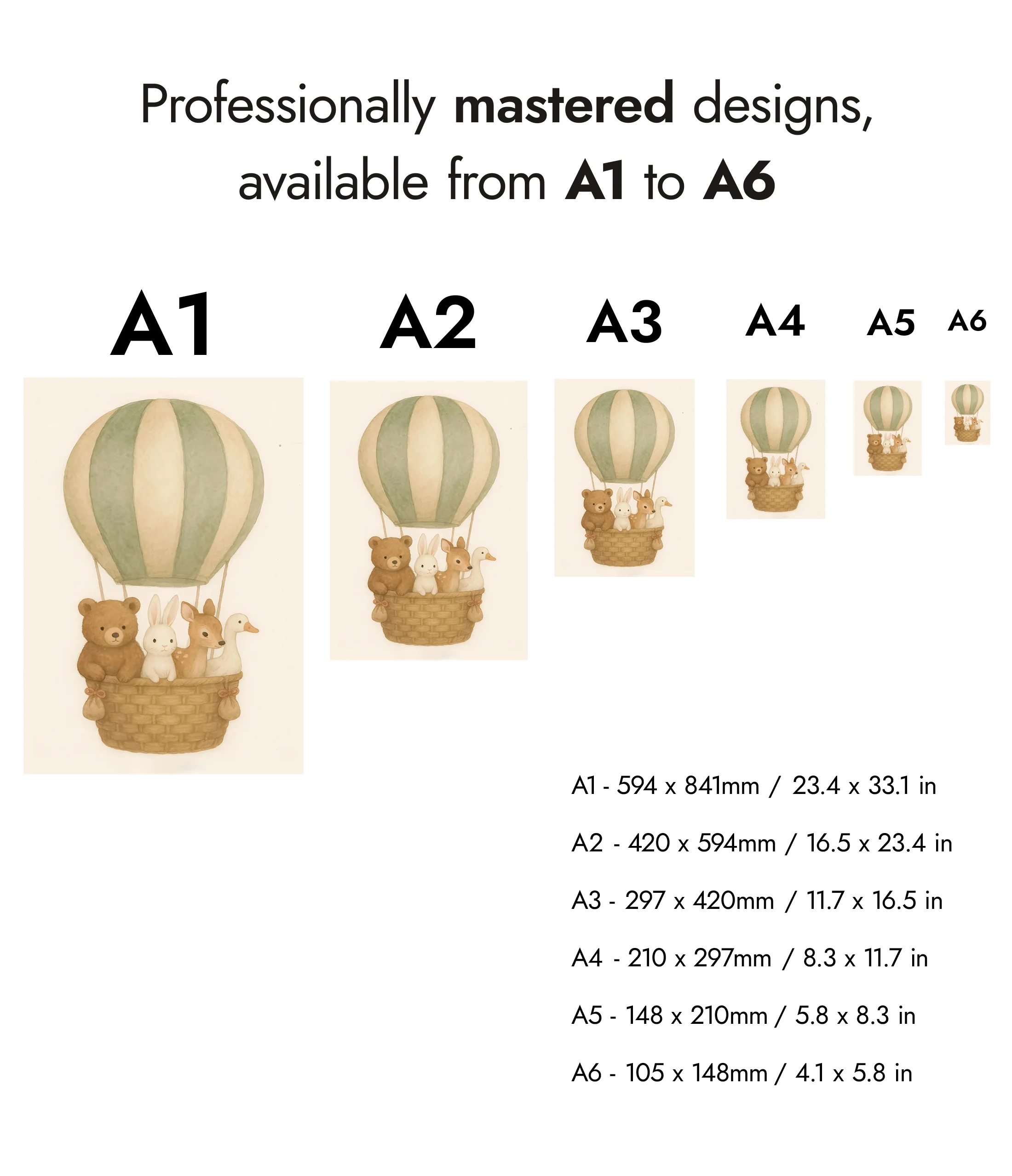 Hot Air Balloon Animals - Image 8