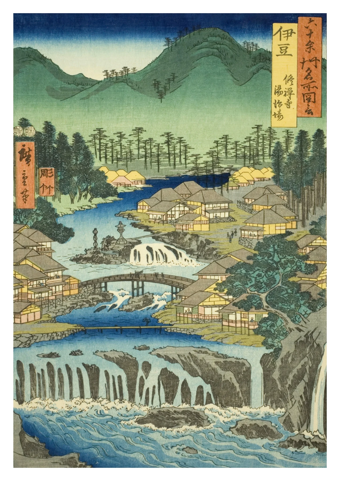 Hot Springs of the Shuzen Temple in Izu Province
