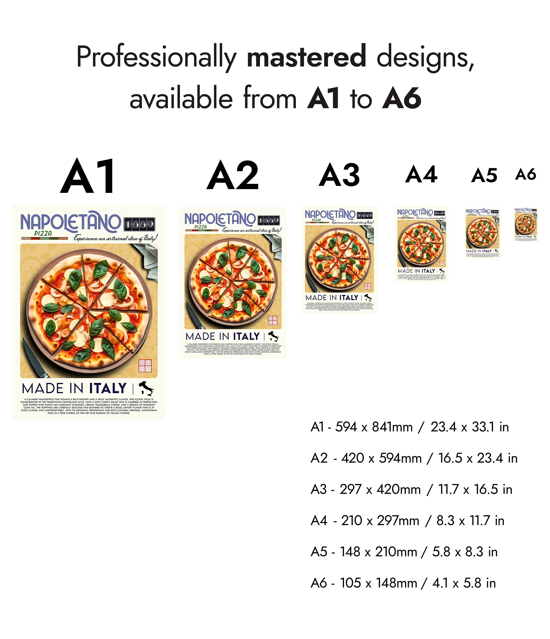 Italian Cuisine - Set of 3 - Image 9