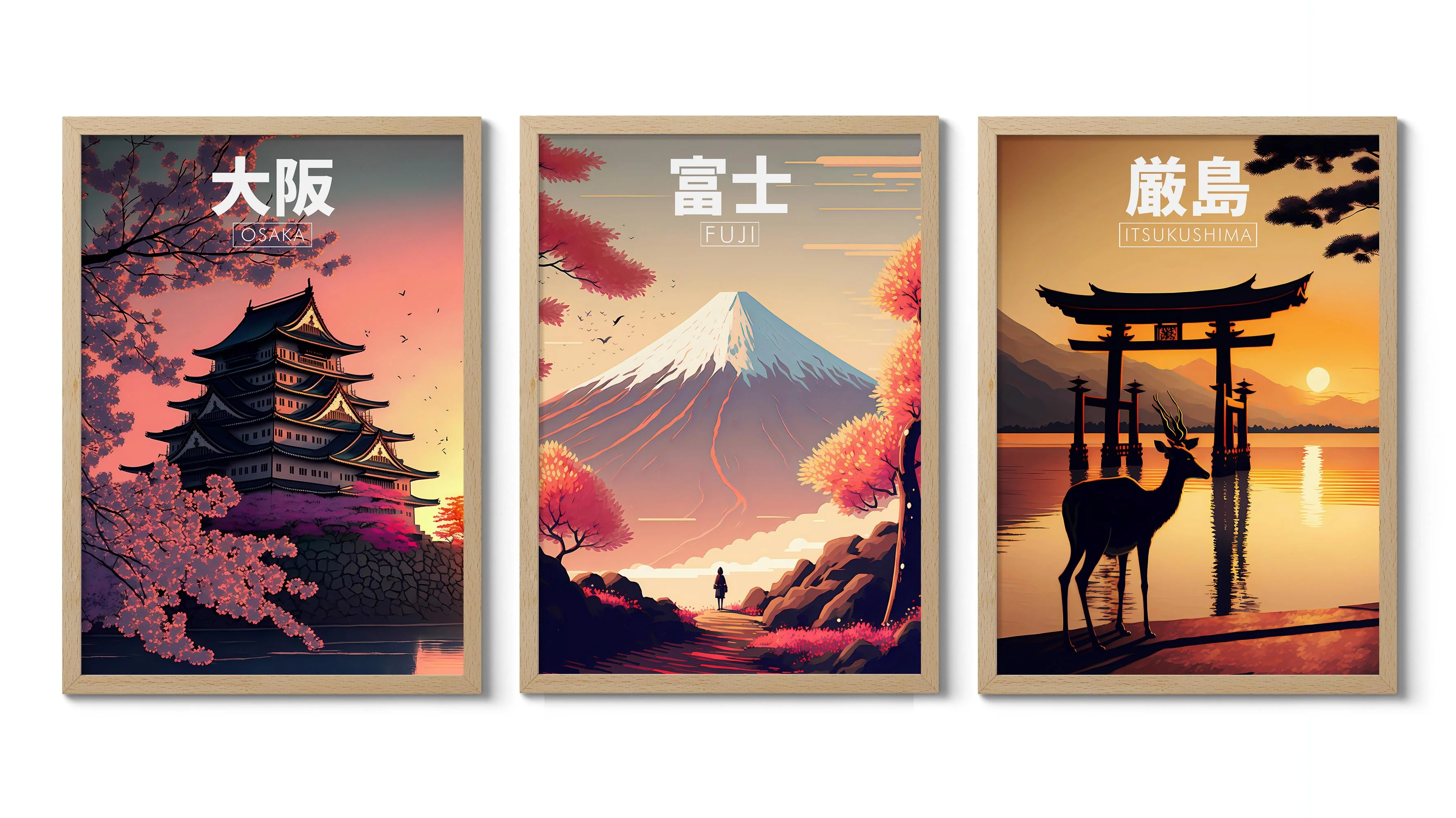 Japan Anime Travel - Set of 3 - Image 2