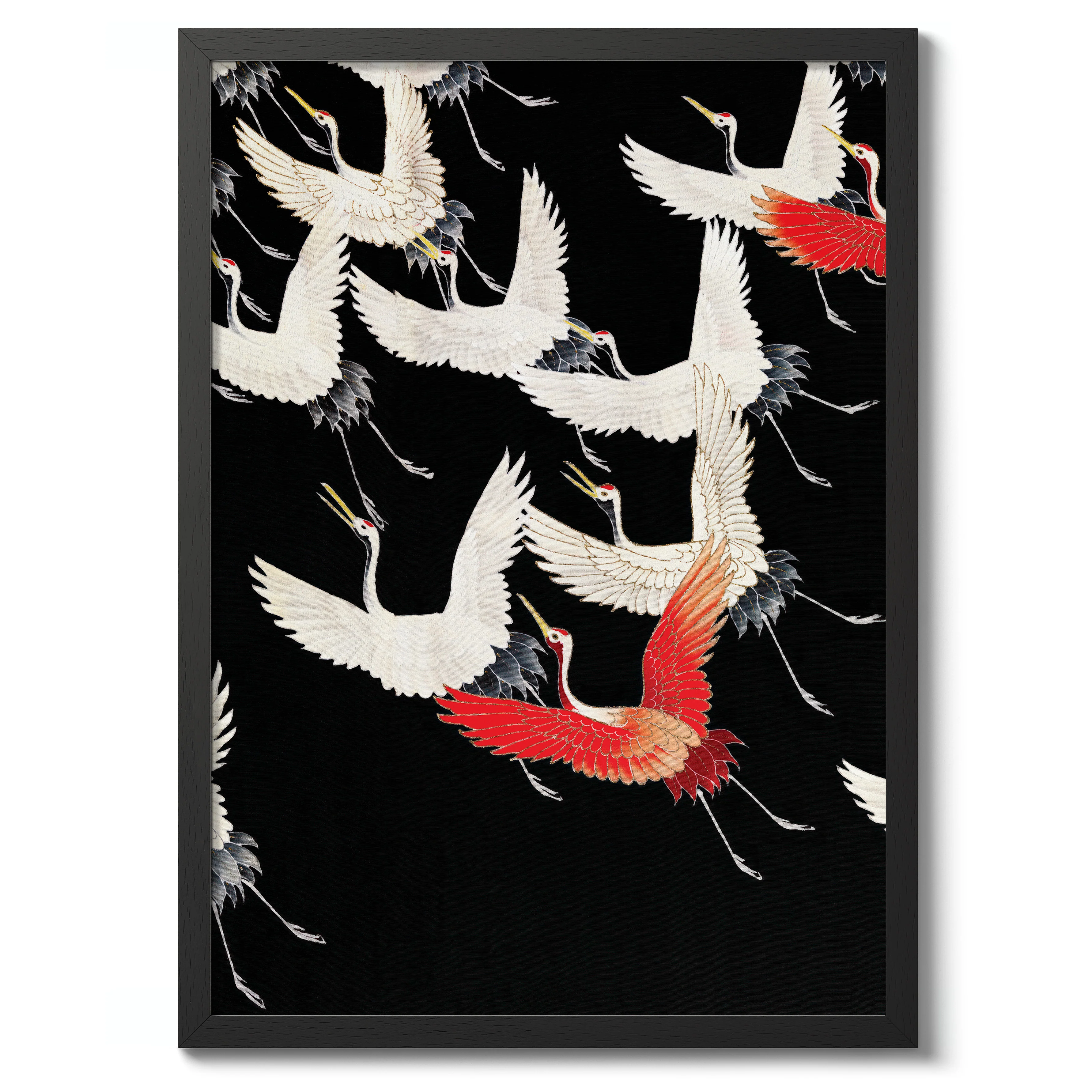 Japanese Flock of Cranes - Image 2