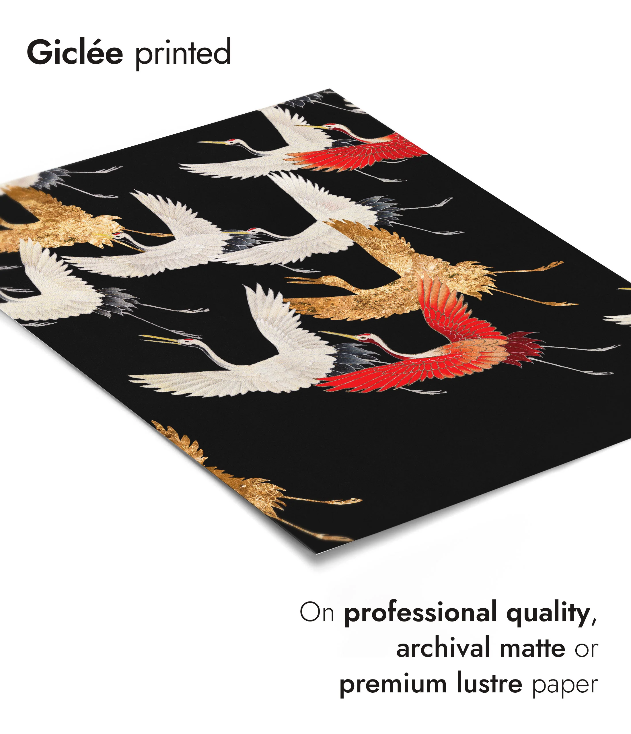 Japanese Flock of Cranes - Image 6