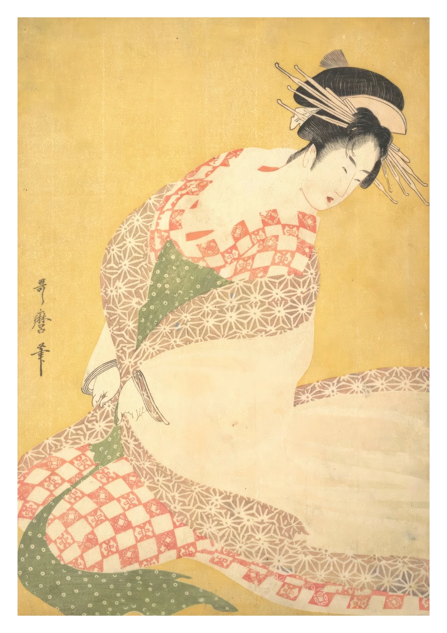 Kneeling Courtesan
