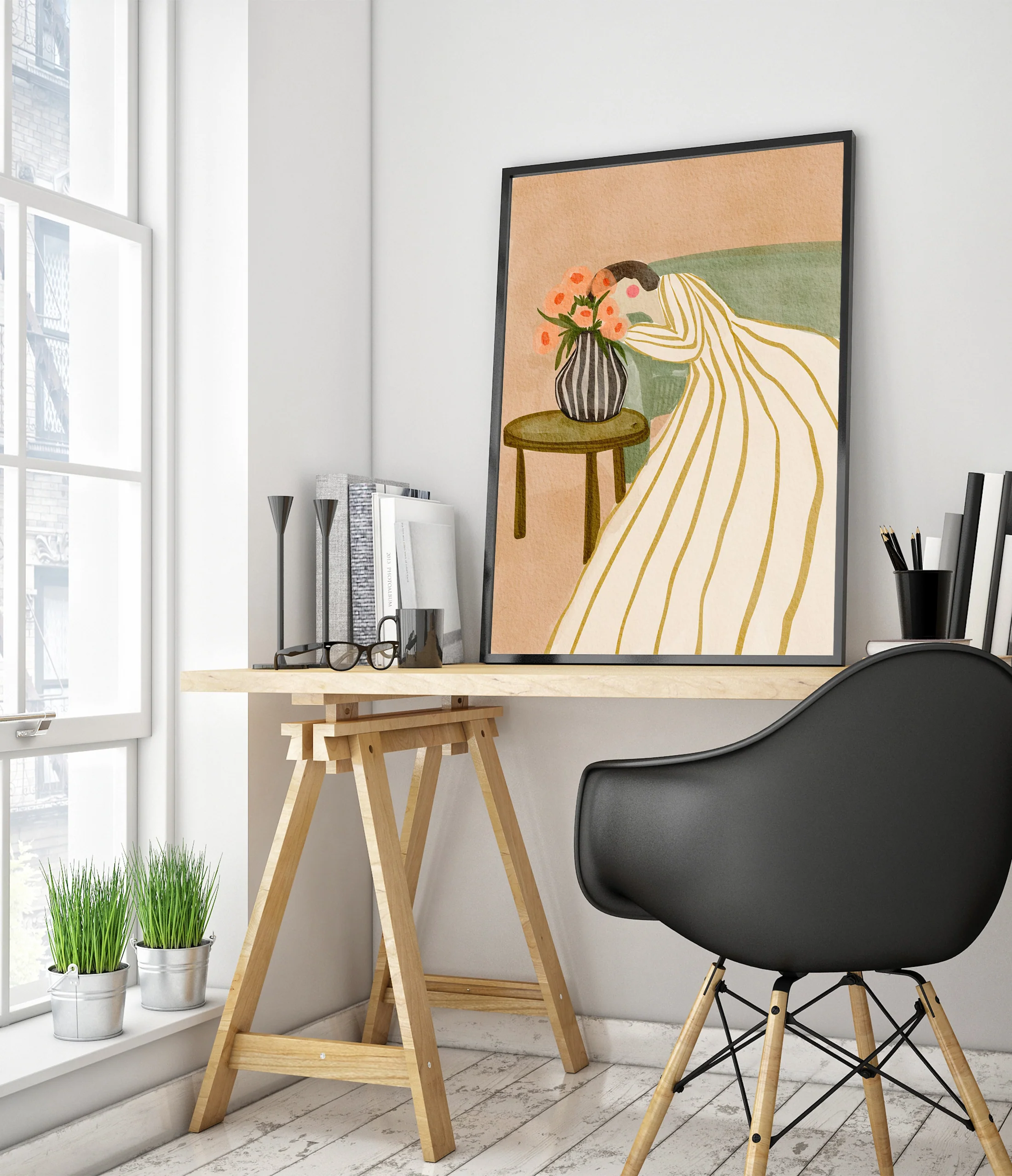Lady on Sofa - Image 5