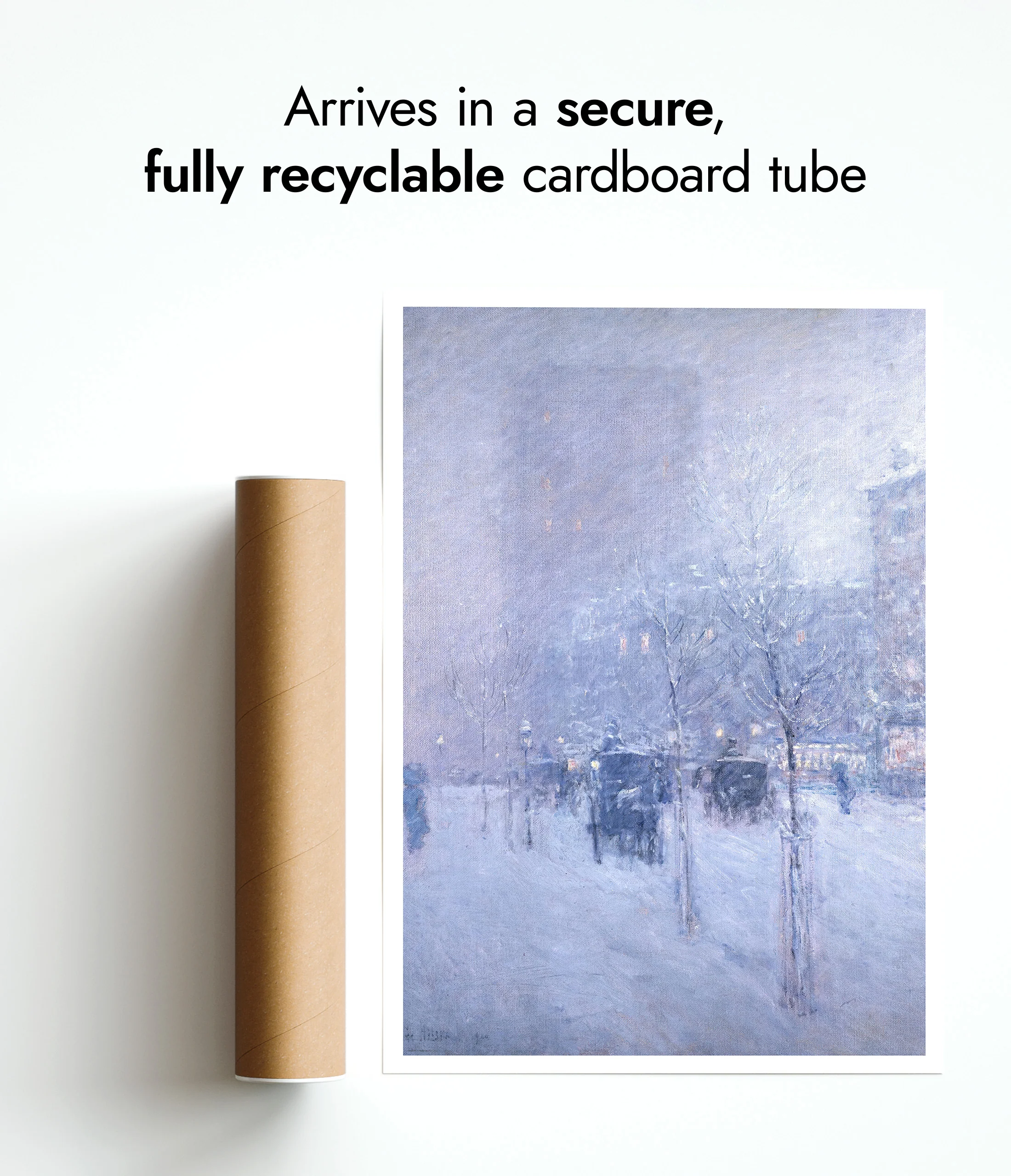 Late Afternoon, New York, Winter - Image 9