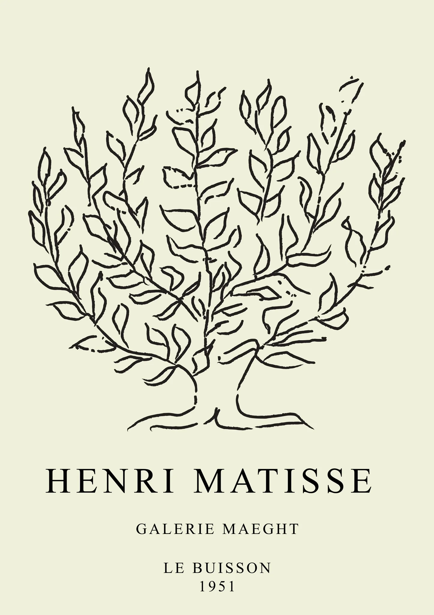 Le Buisson, Galerie Maeght