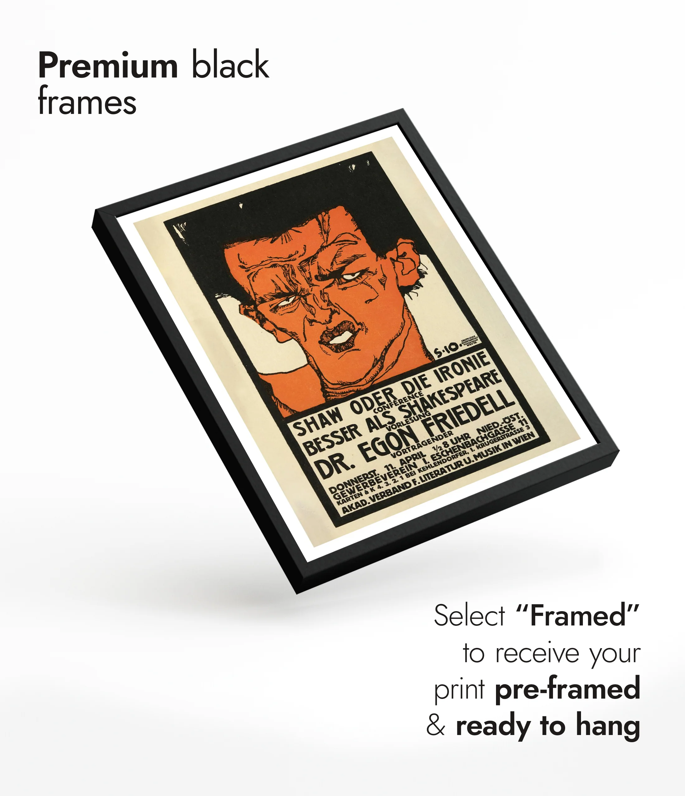 Lecture Poster for Dr. Egon Friedell - Image 7