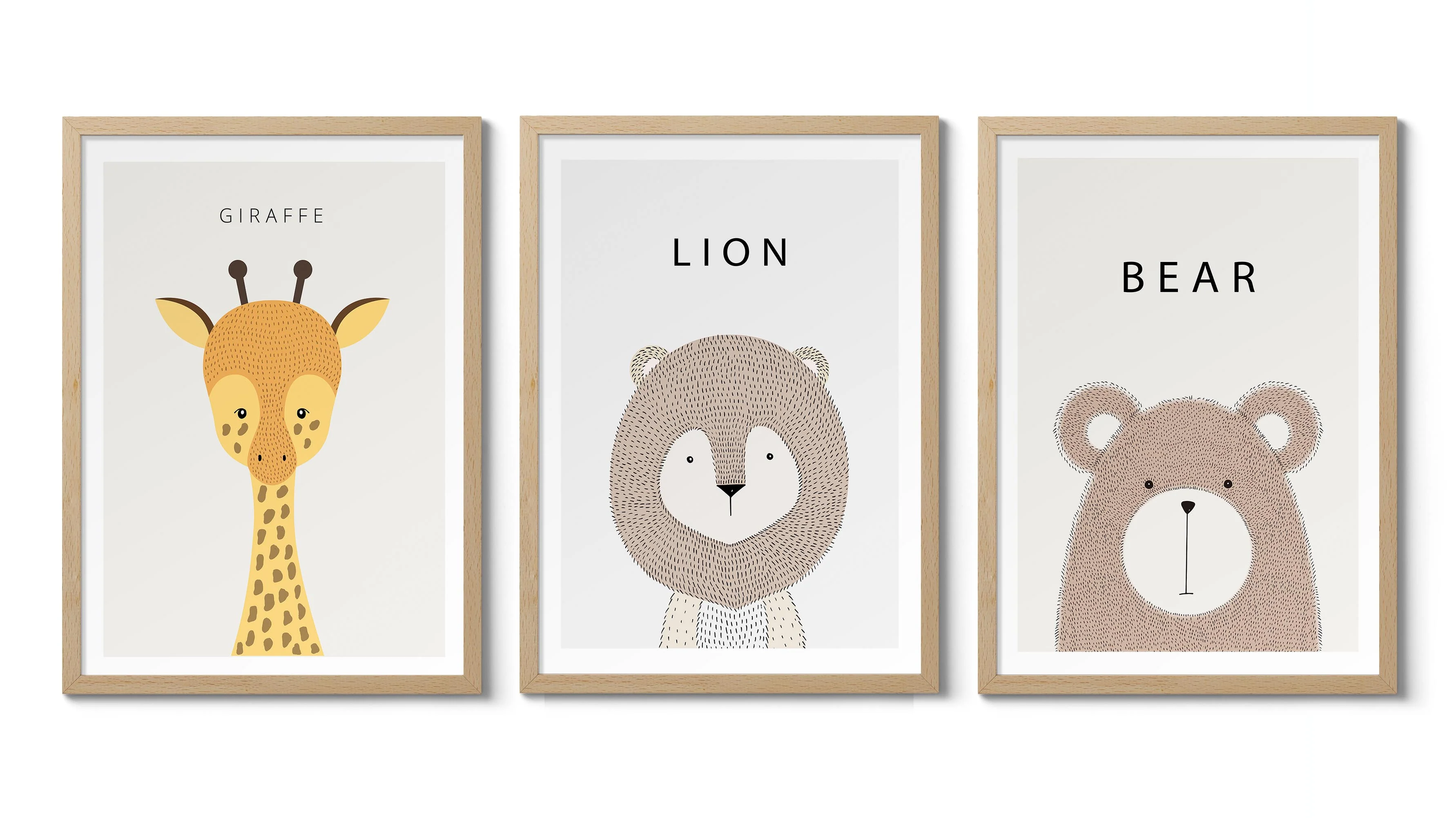 Lion & Bear & Giraffe - Image 2