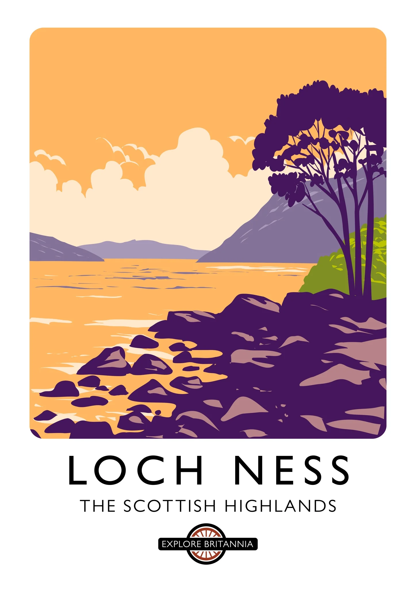 Loch Ness, The Scottish Highlands
