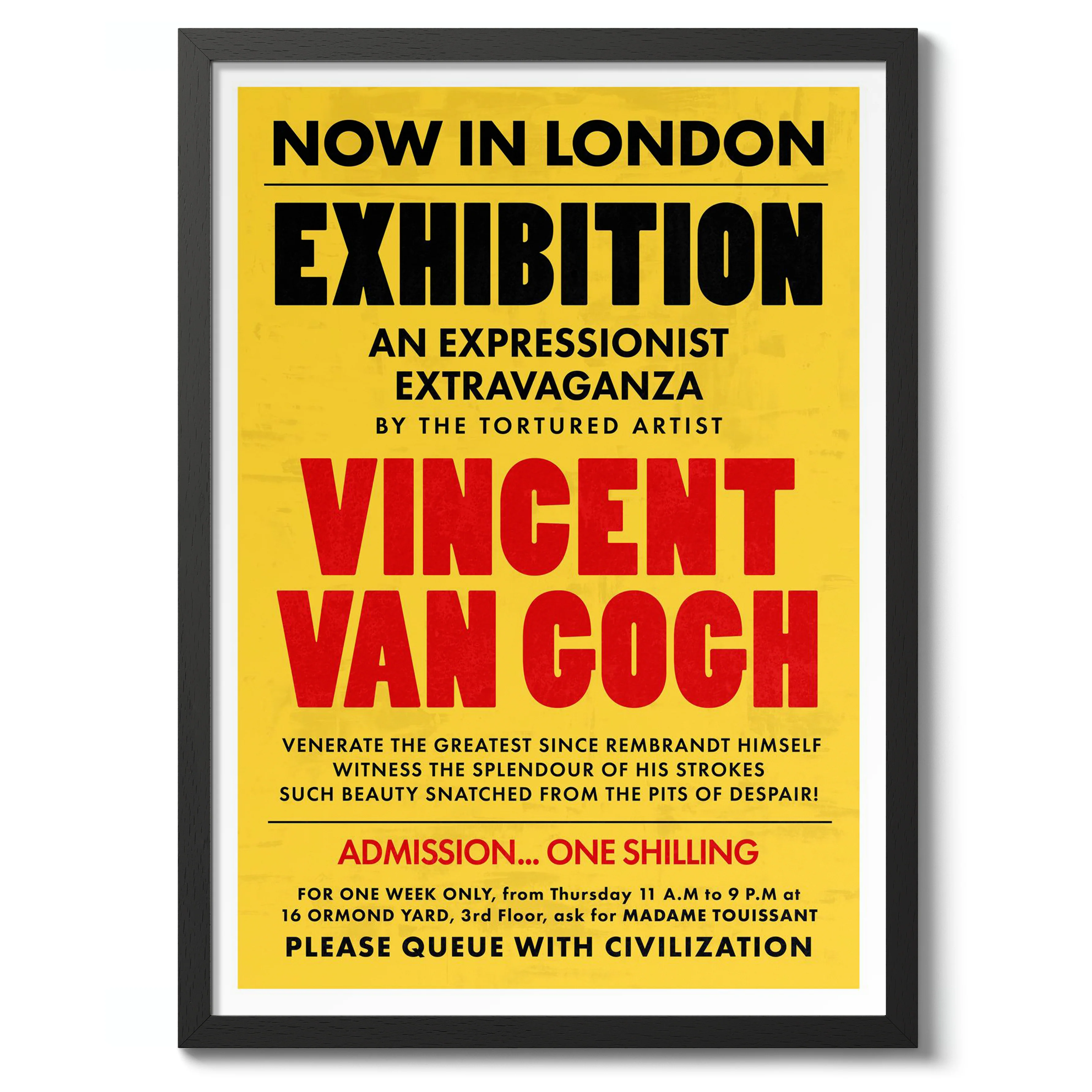 London Exhibition, Vincent Van Gogh - Image 2