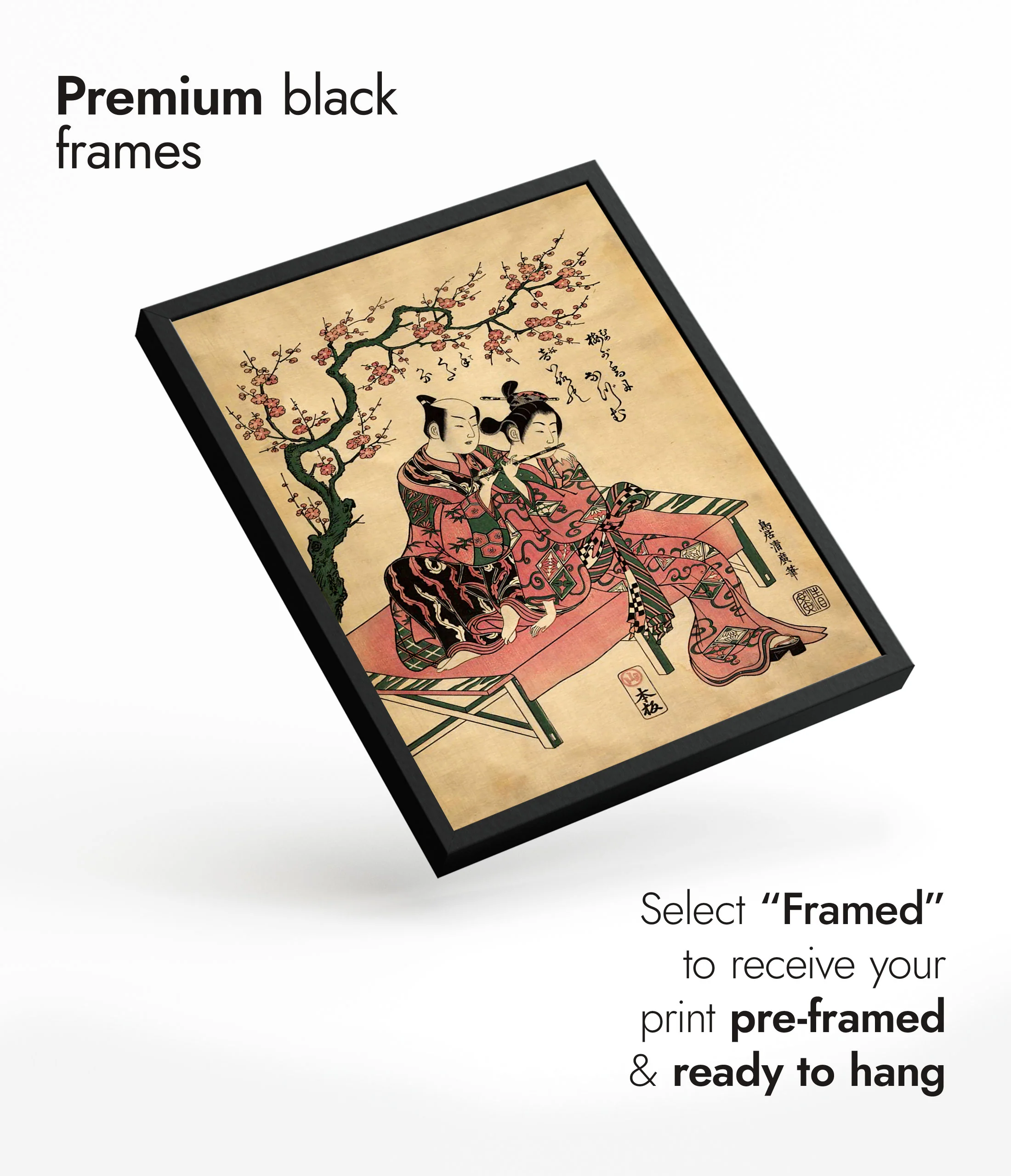 Man and a Woman under a Japanese Apricot Tree - Image 7