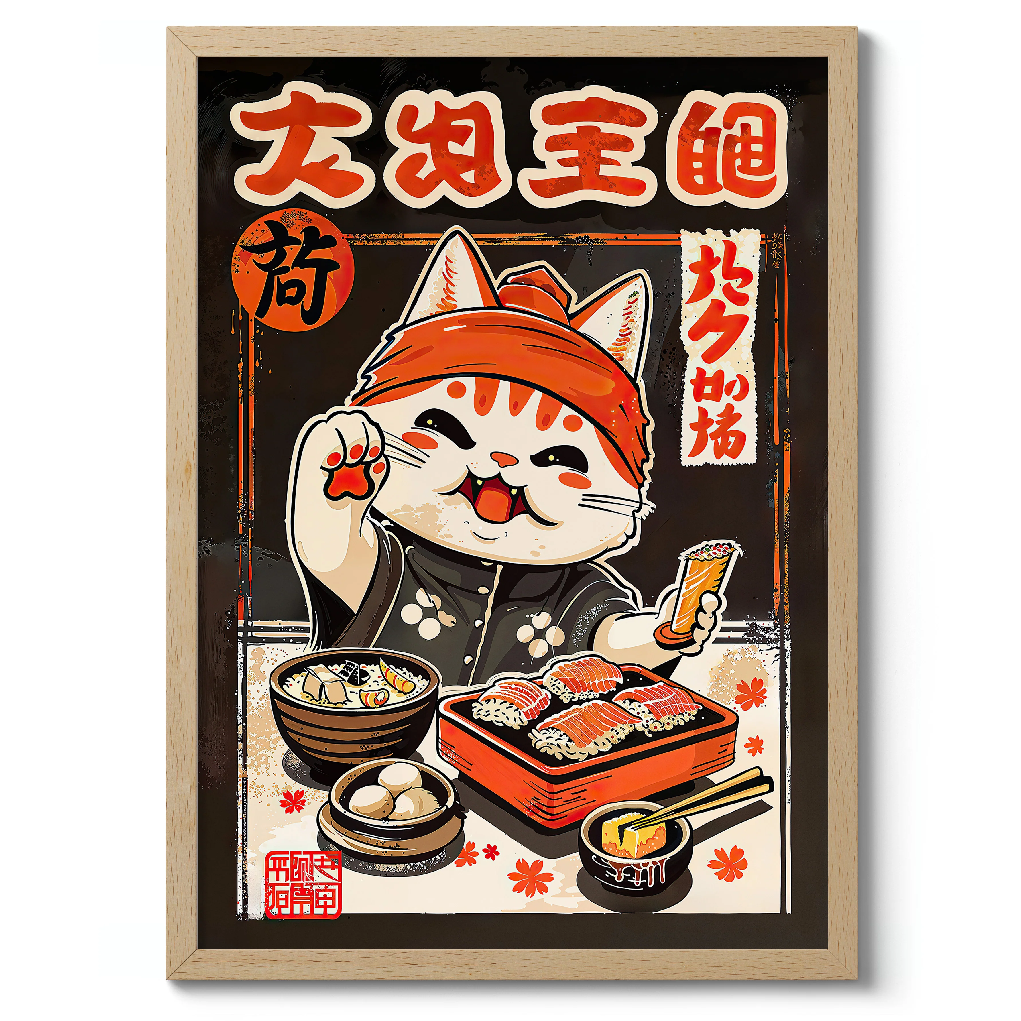 Maneki-Neko Sushi Cat - Image 3