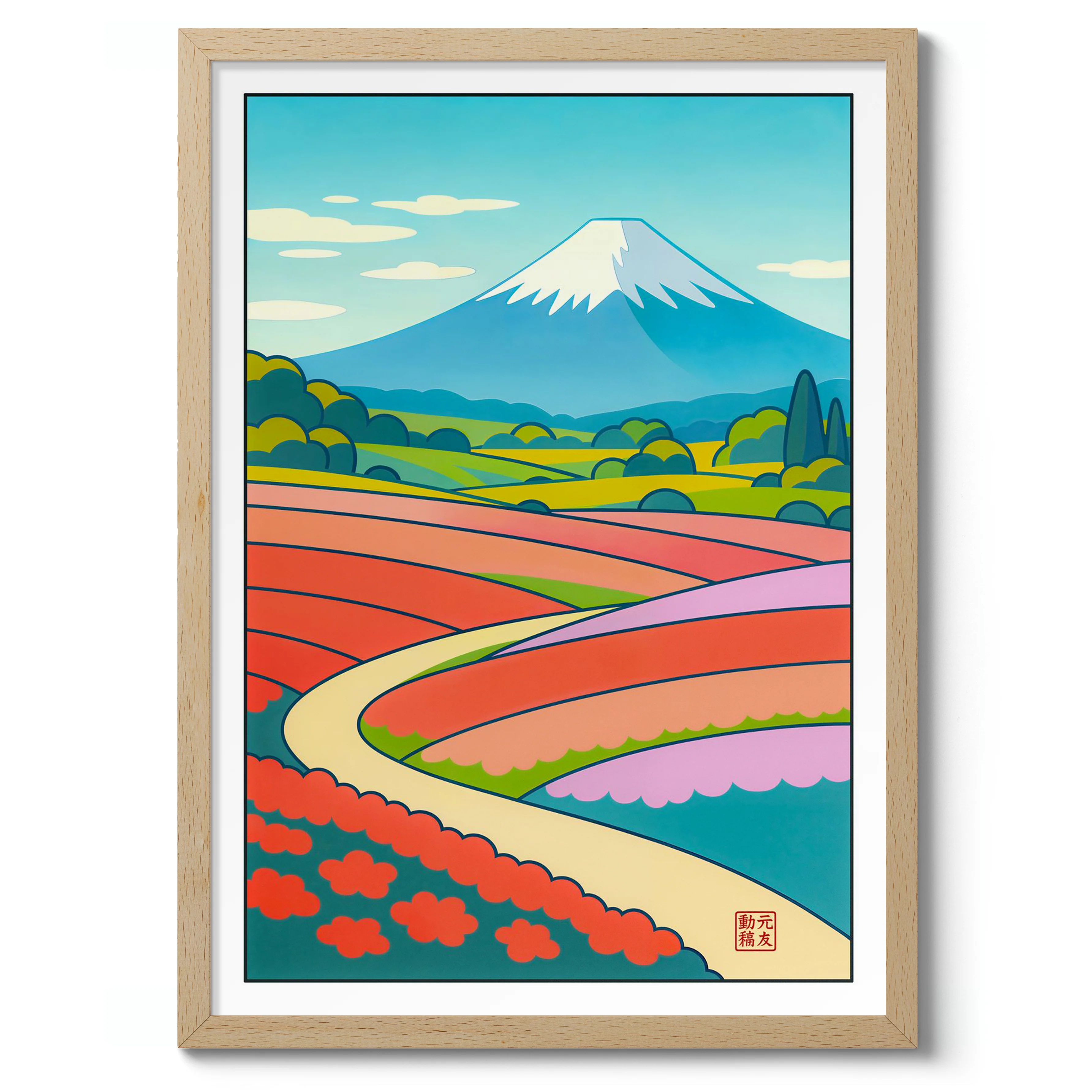 Meadow & Mount Fuji - Image 3
