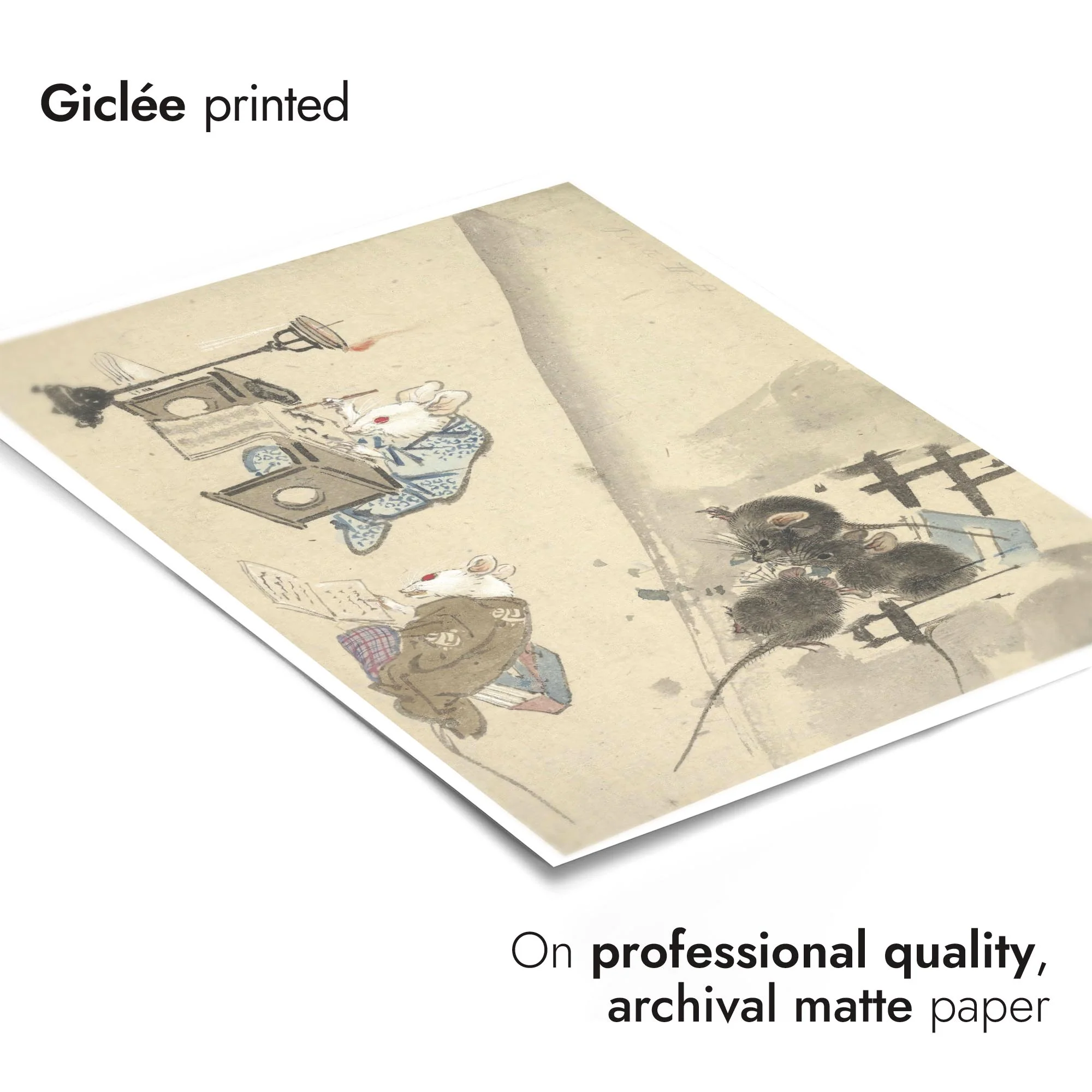 Mice Transcribing a Book - Image 6