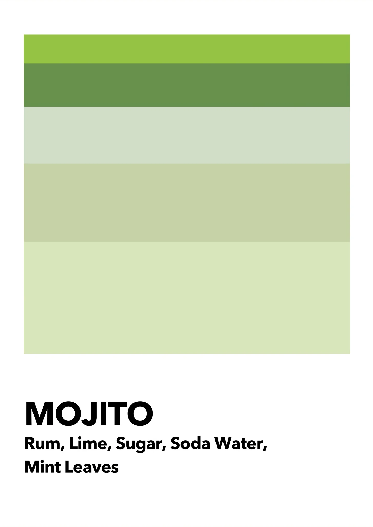 Mojito, Deconstructed