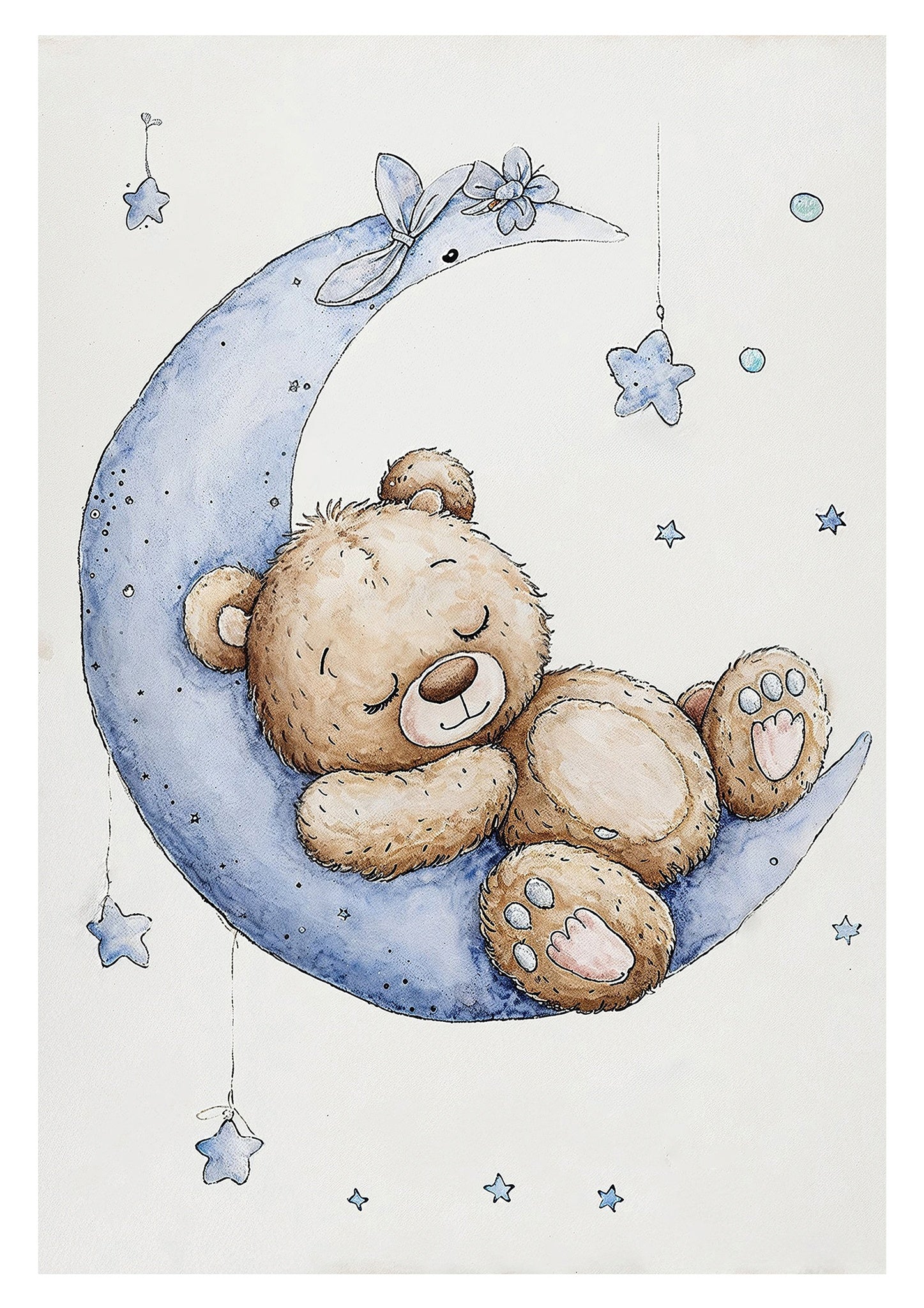 Moon Teddy Bear
