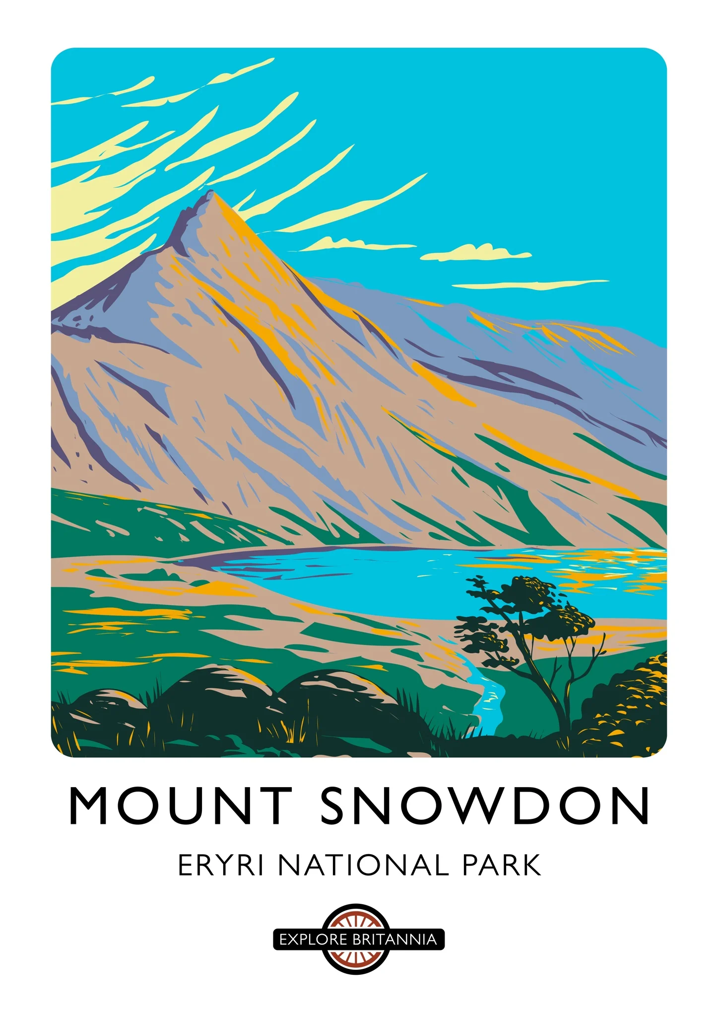 Mount Snowdon, Eryri (Snowdonia) National Park