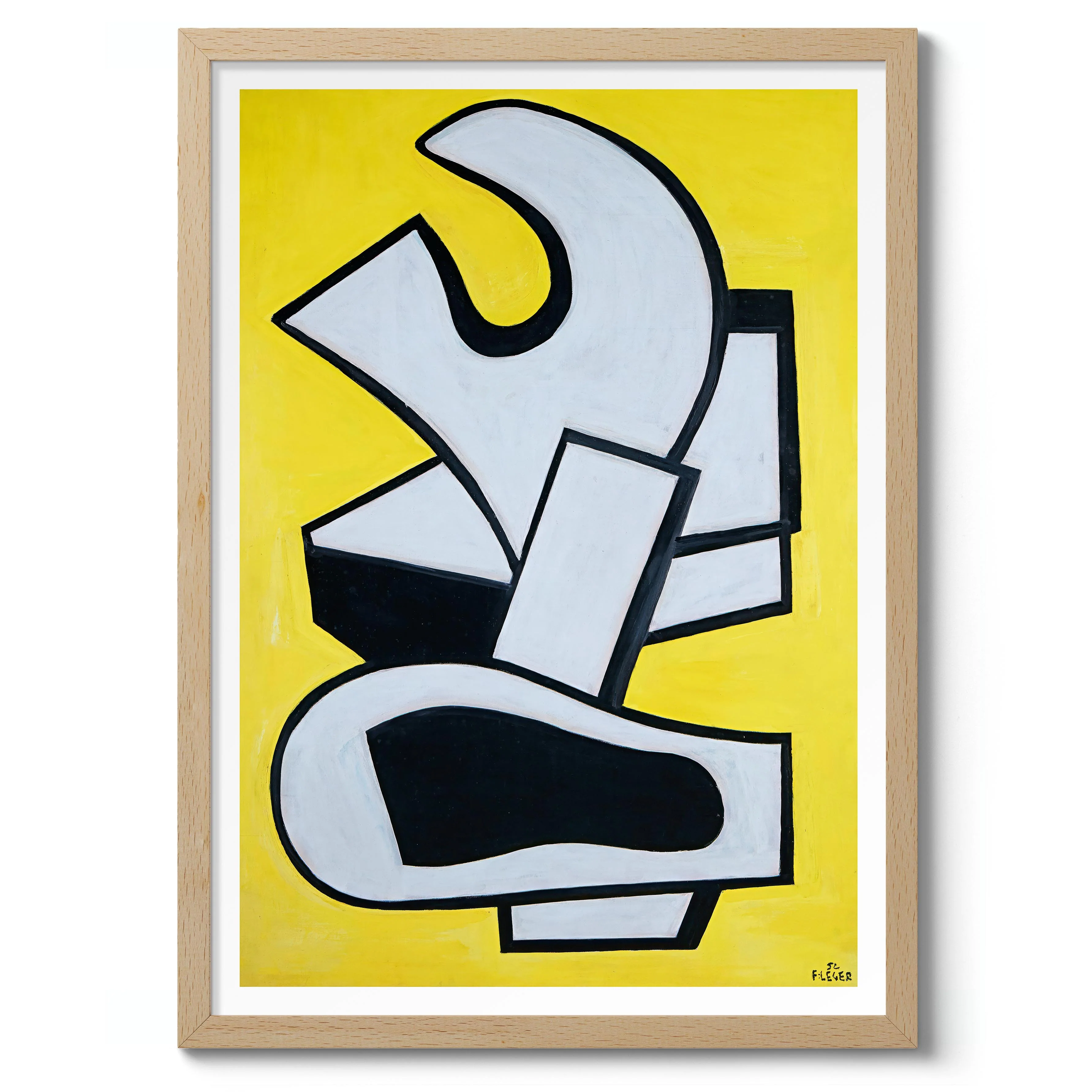 Mural on Yellow Background - Image 3