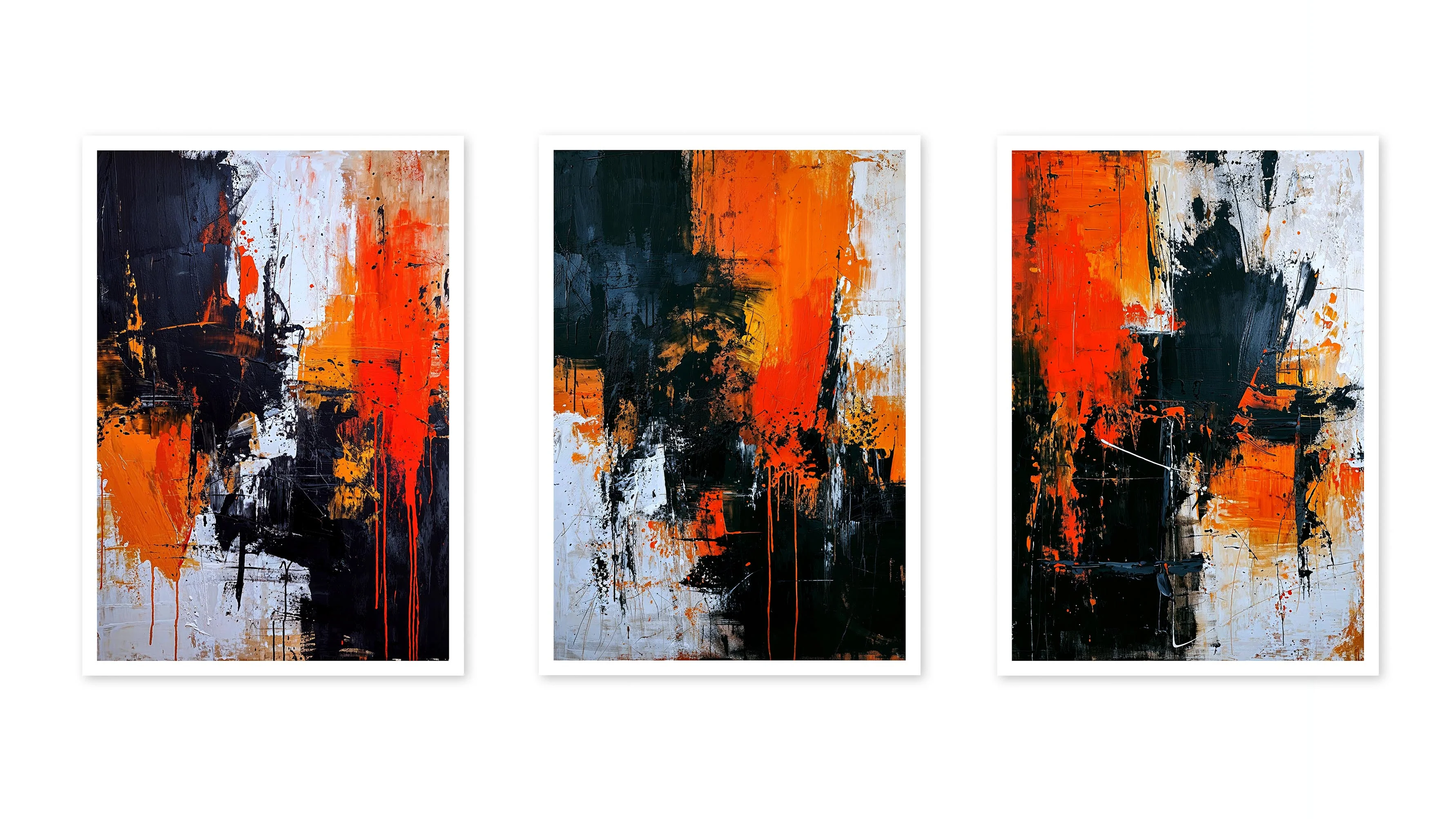 Neutrals with Orange Flourishes - Image 3