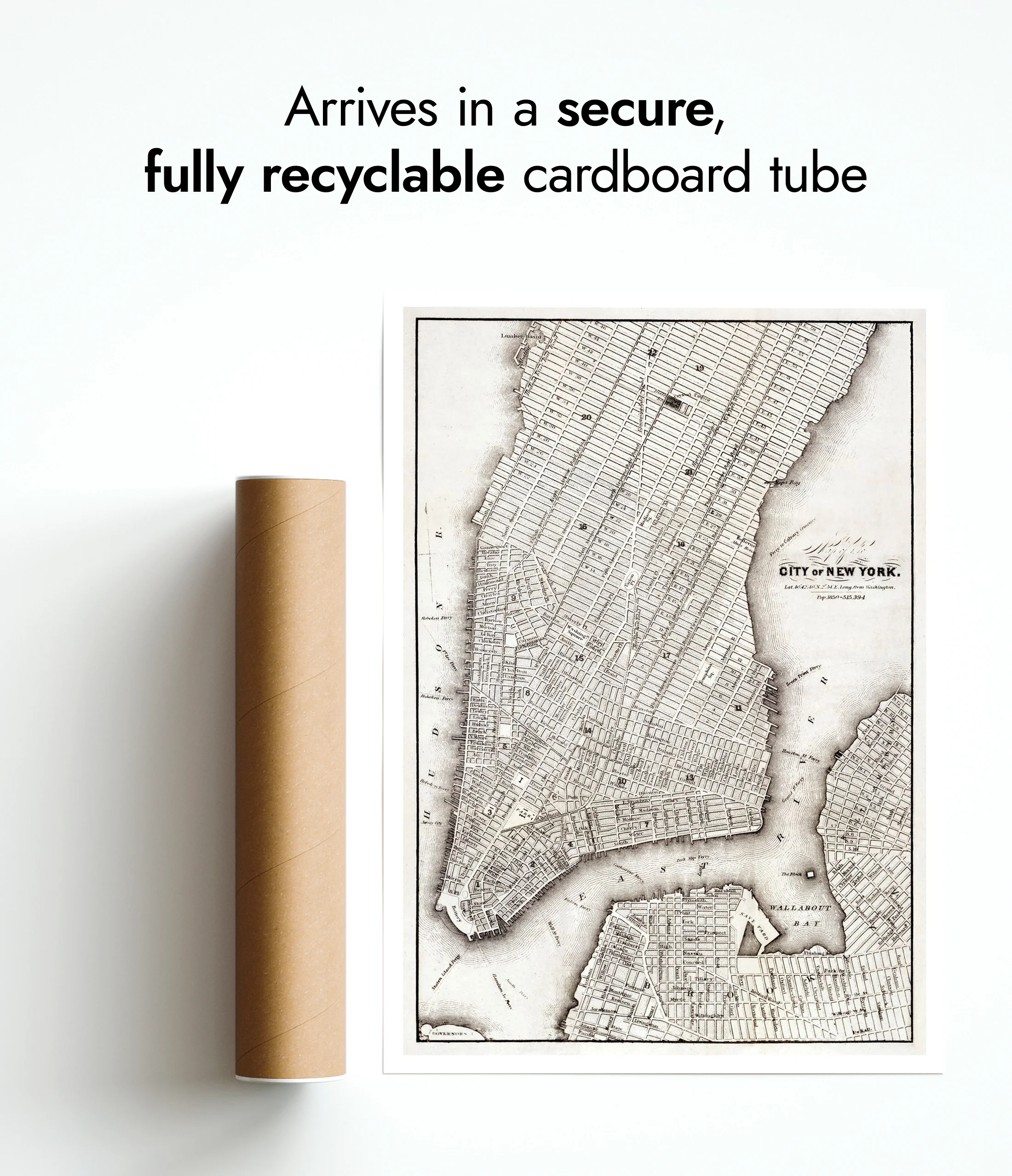 New York Vintage Map - Image 9