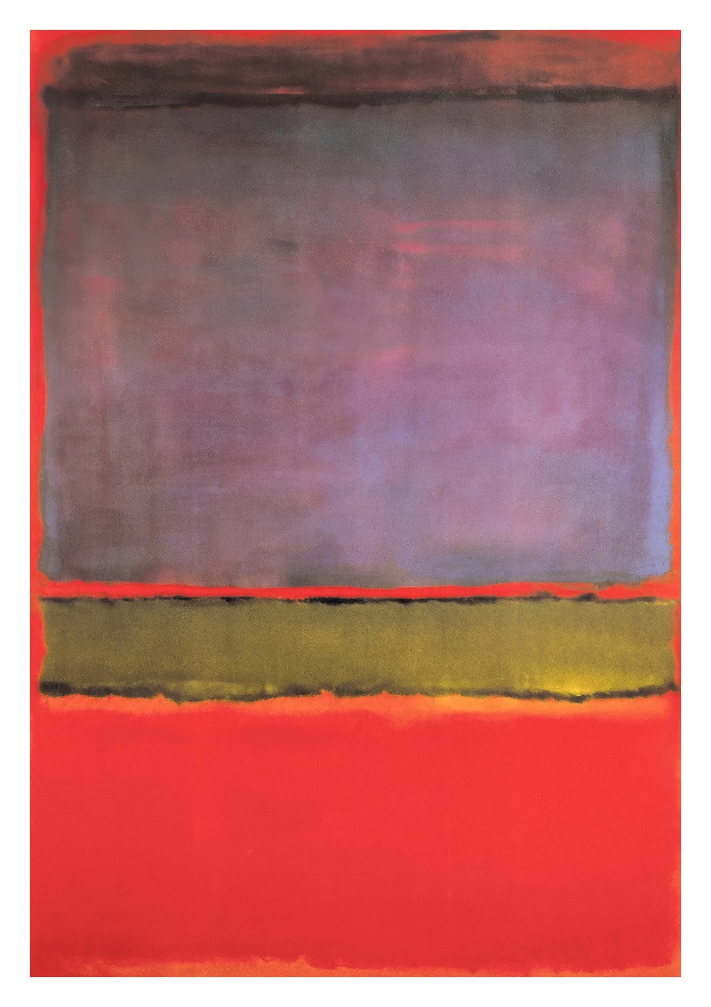 No. 6 (Violet, Green & Red)