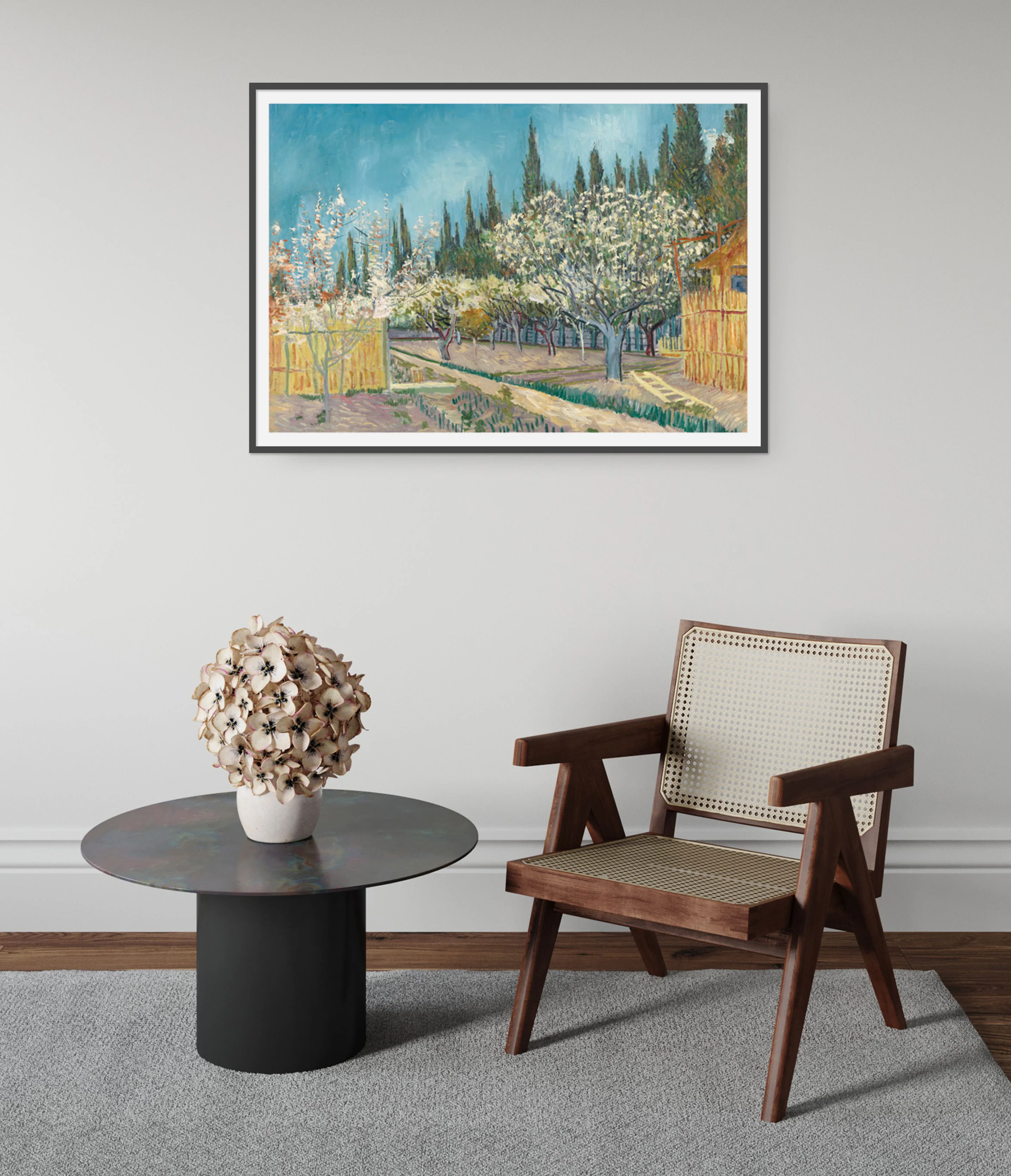 Orchard Bordered by Cypresses - Image 5