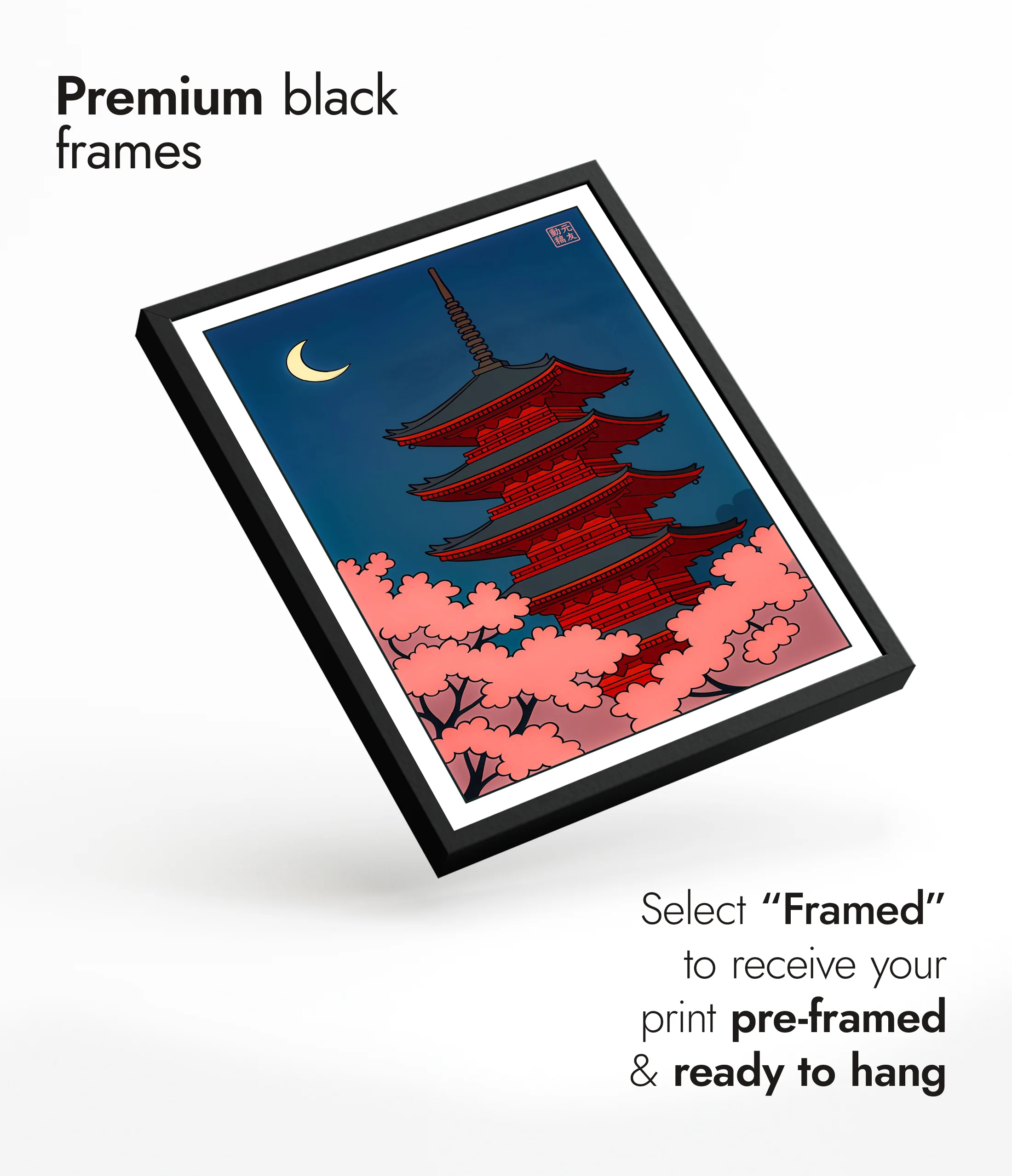 Pagoda & Cherry Blossom - Image 7
