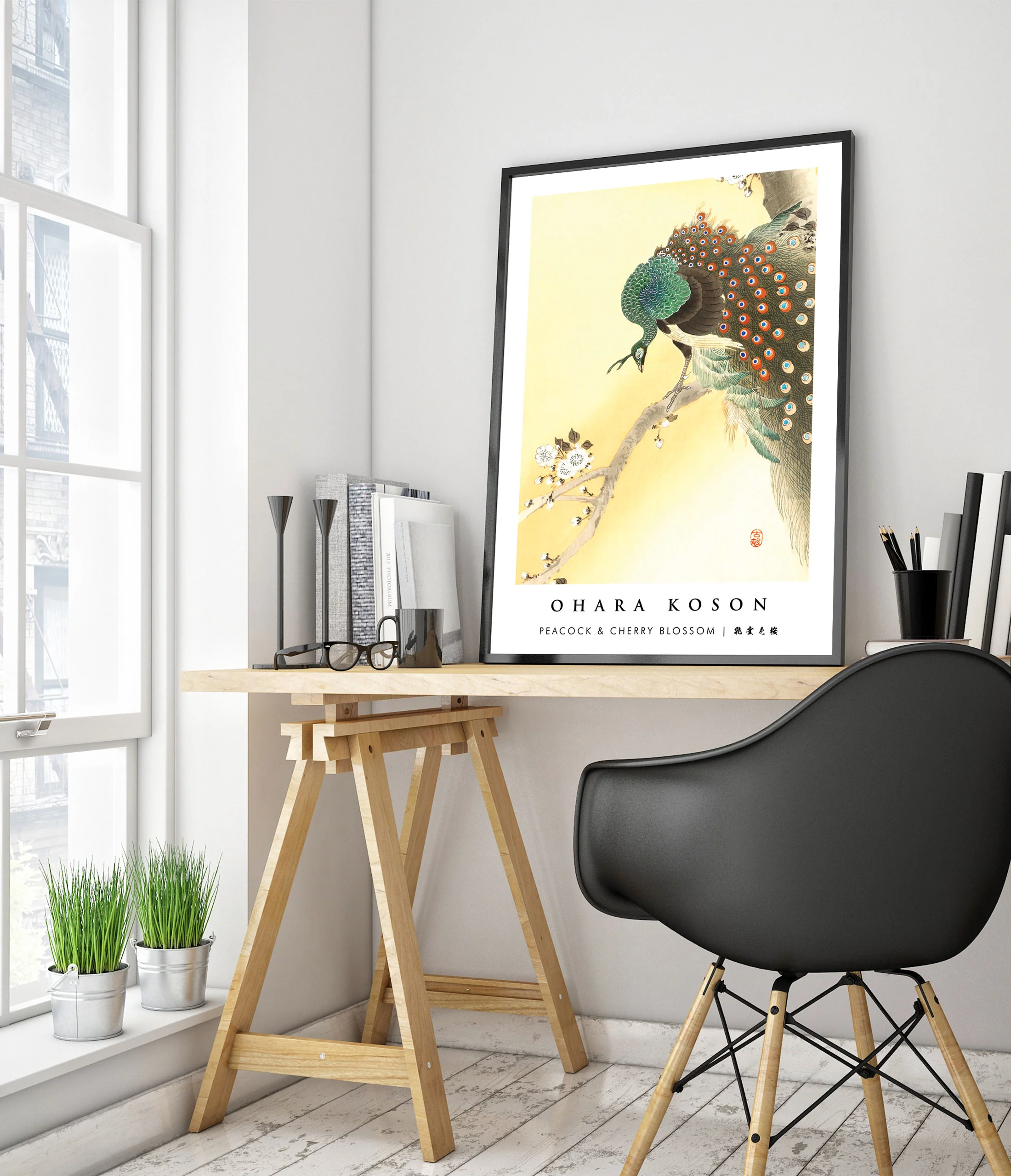 Peacock & Cherry Blossom - Image 5
