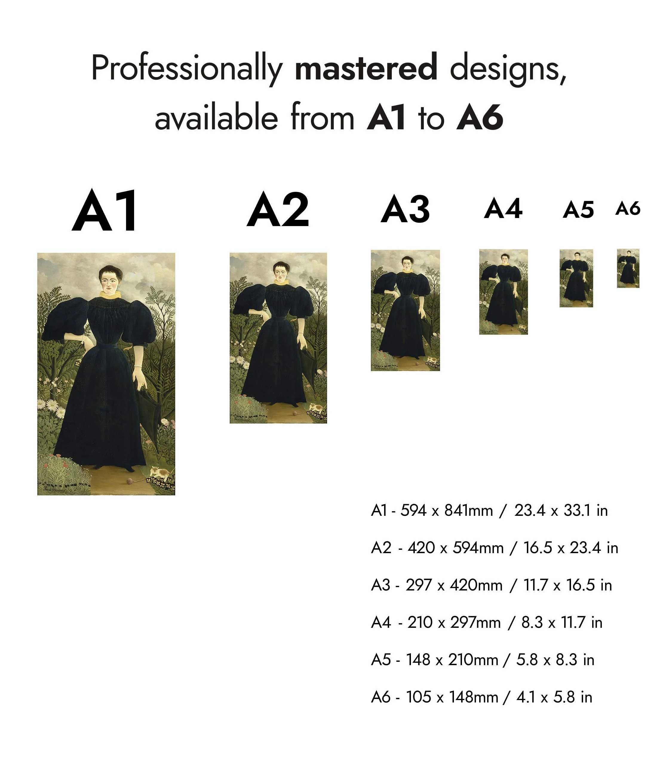 Portrait of Madame M - Image 8