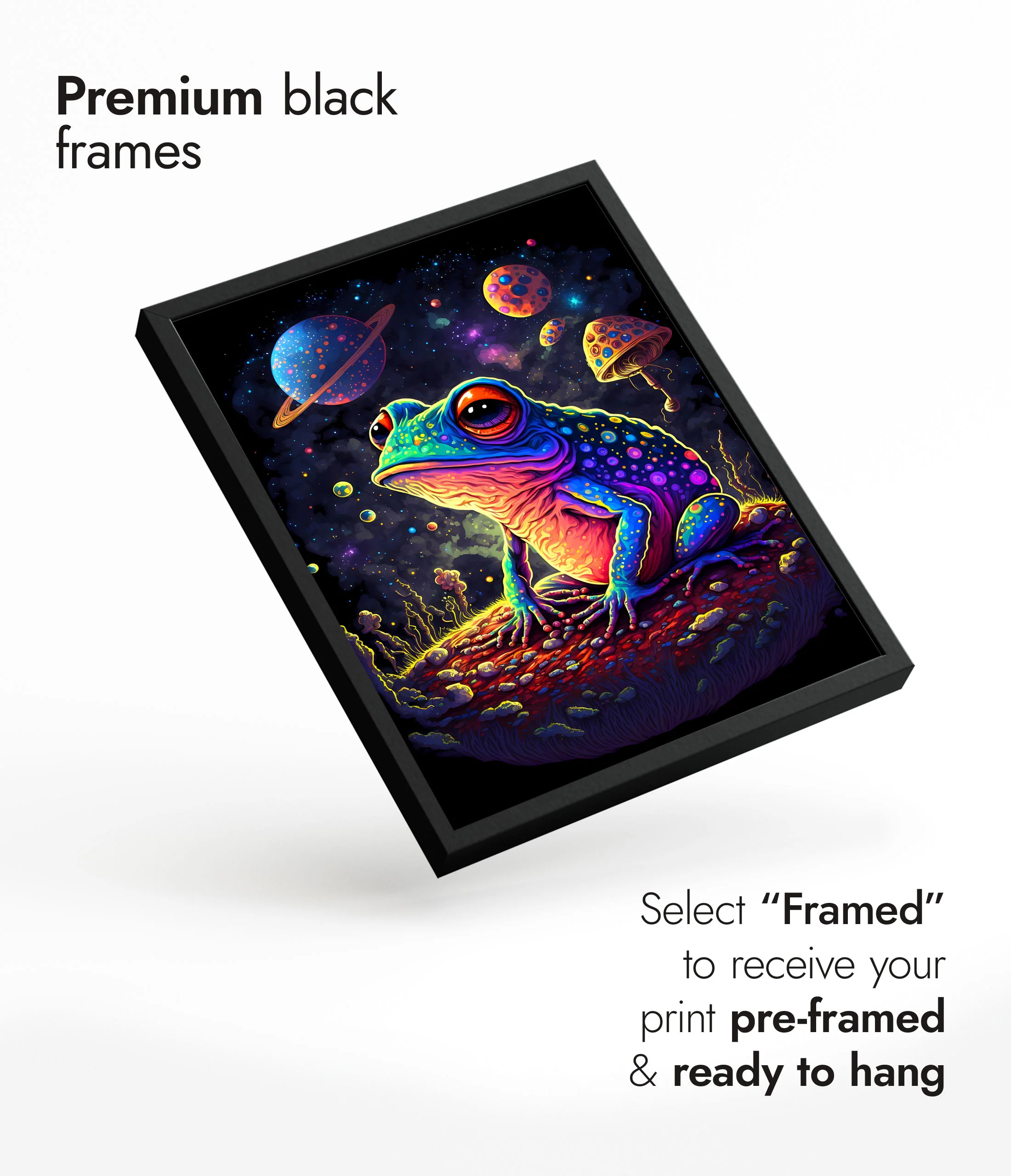 Psychedelic Space Animals - Set of 3 - Image 7