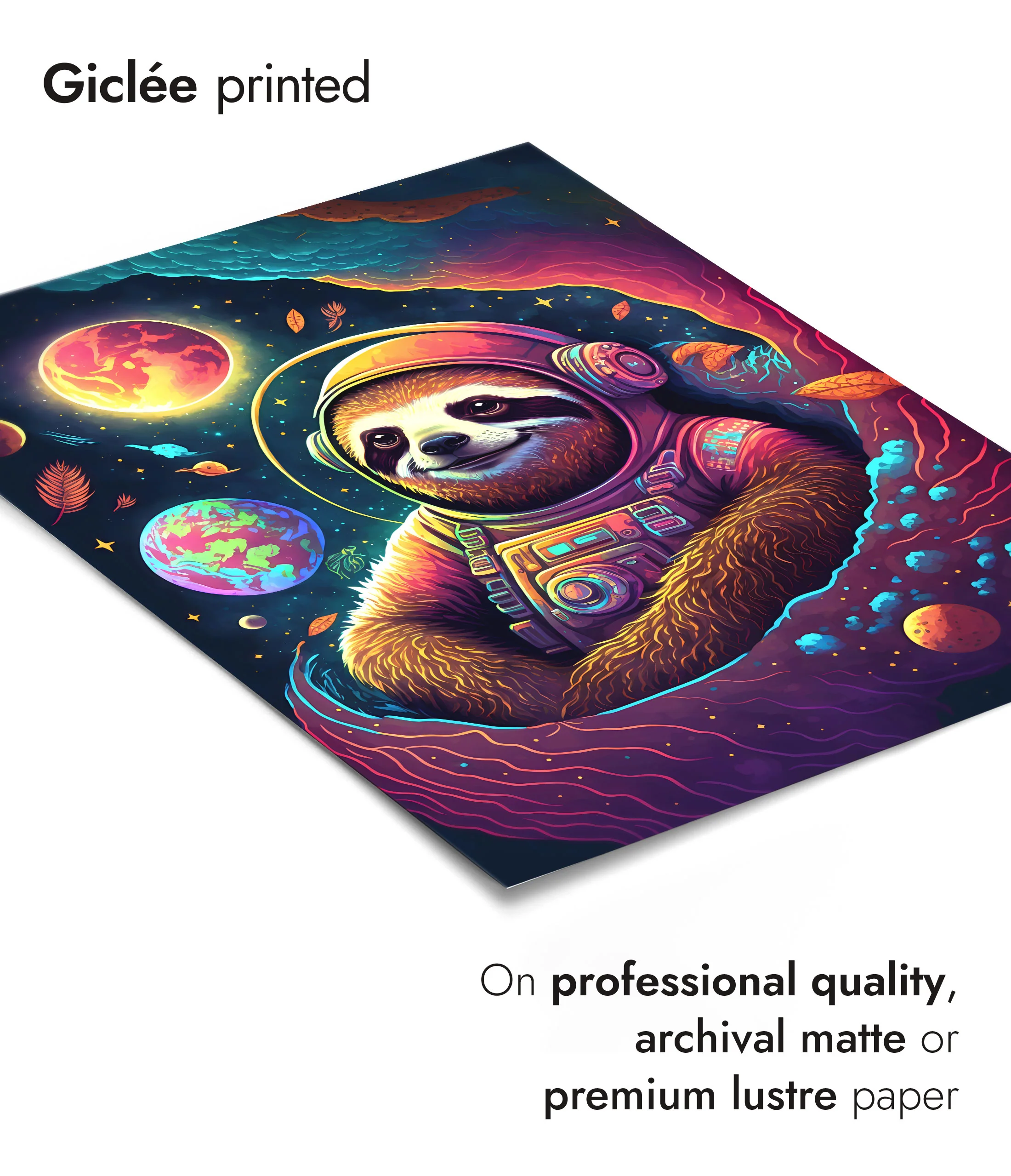 Psychedelic Space Sloth - Image 6