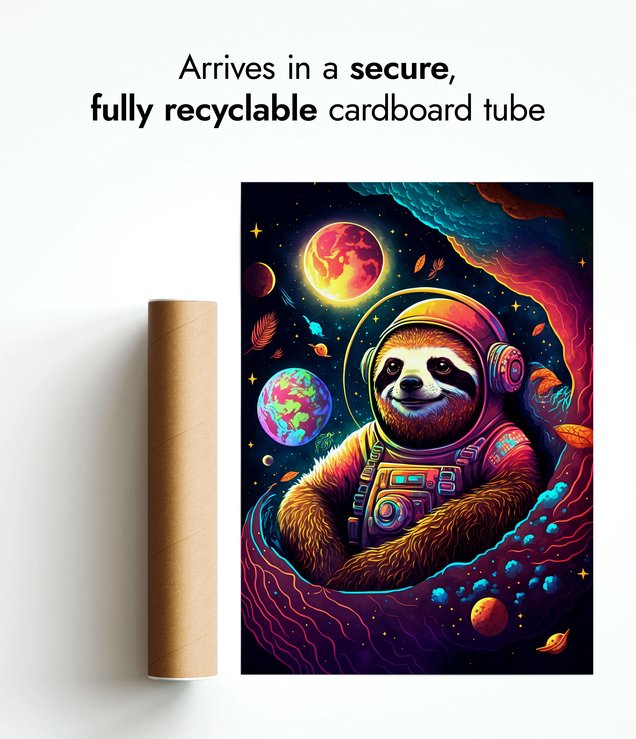 Psychedelic Space Sloth - Image 9