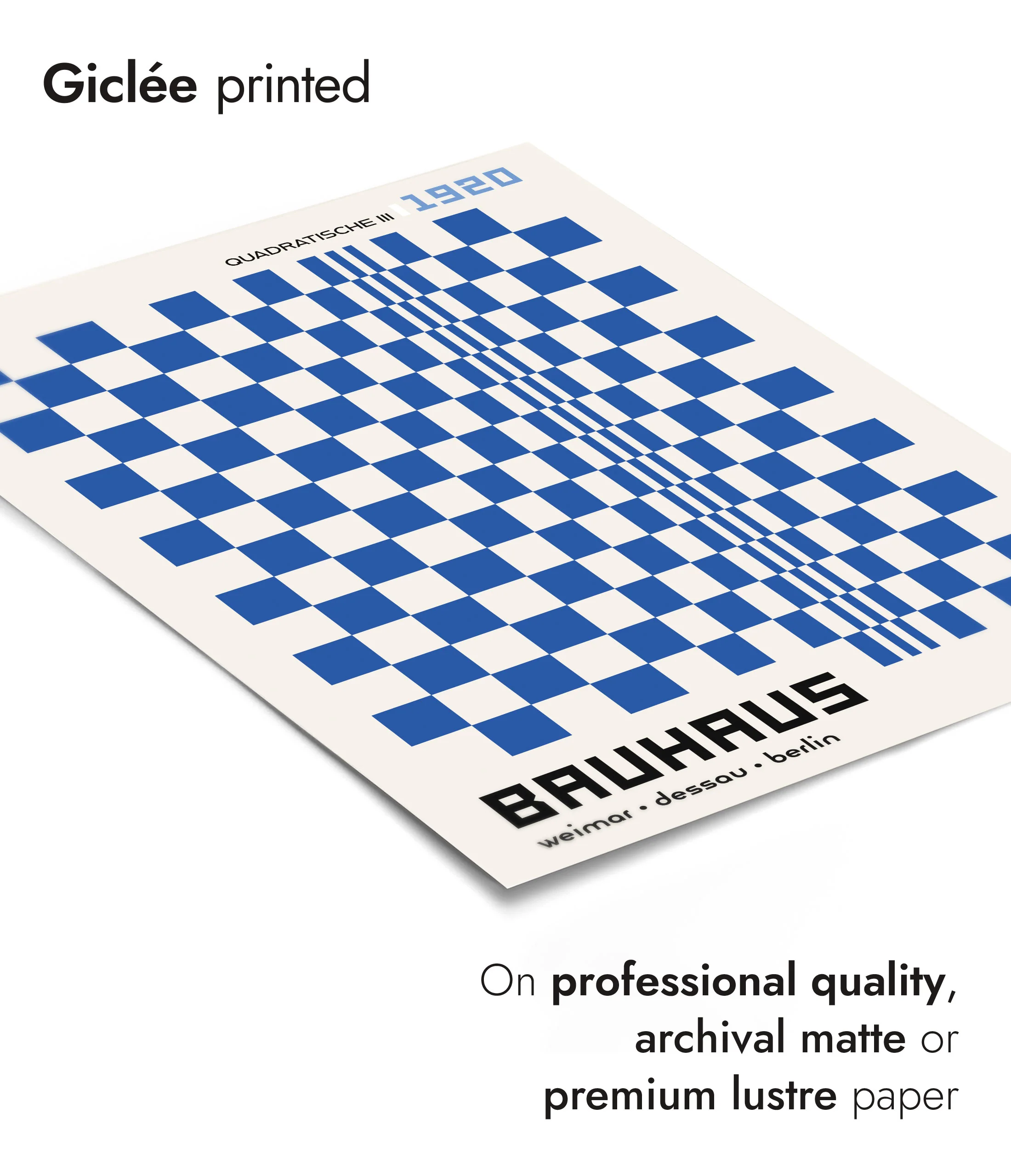 Quadratische, in Blue - Image 6